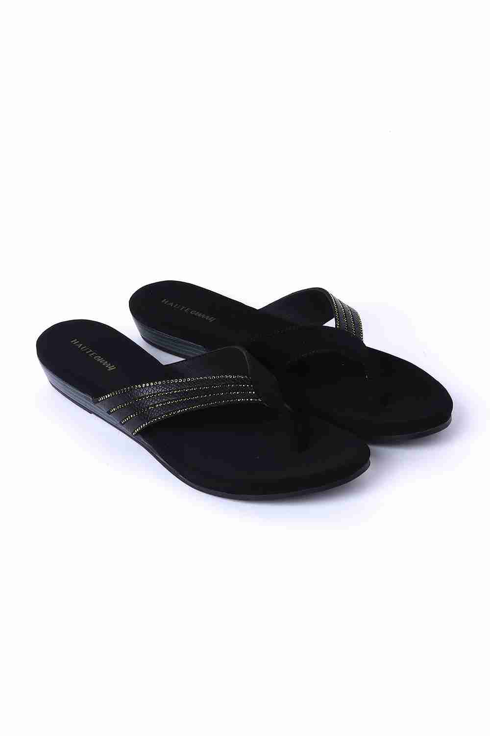 PU Slip-On Women's Party Wear Sandals