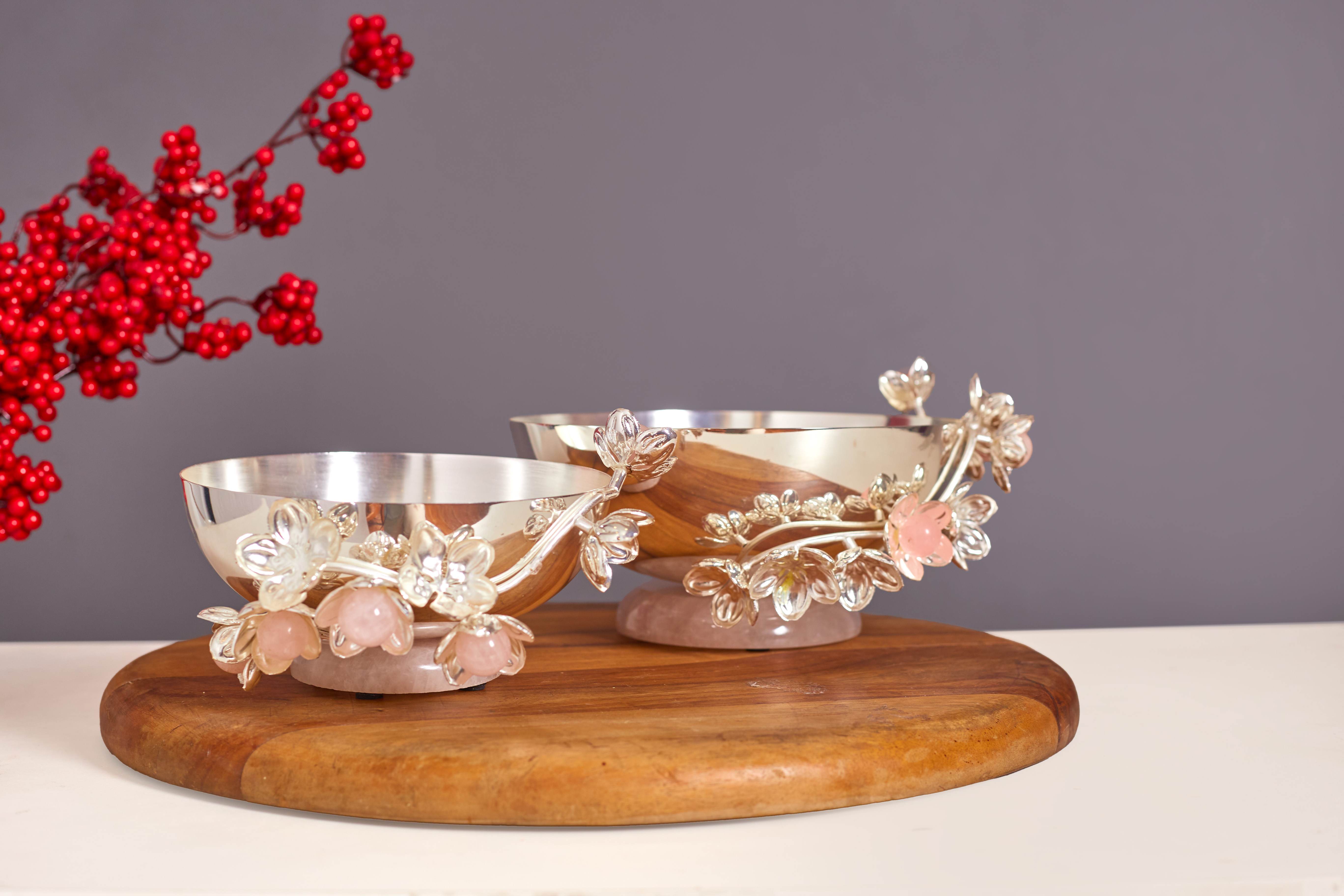 Rosebud bowls