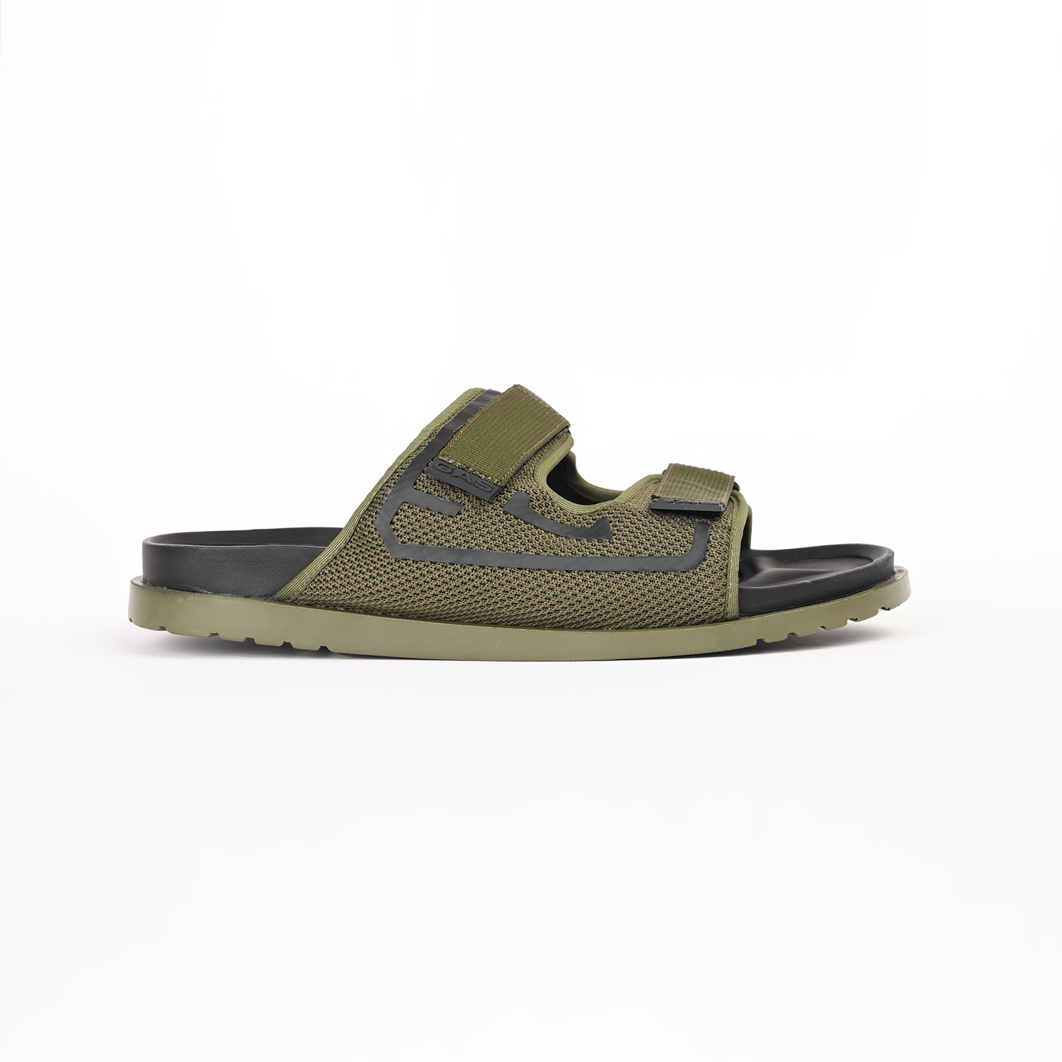 Men's StrapGrid Olive Sandals