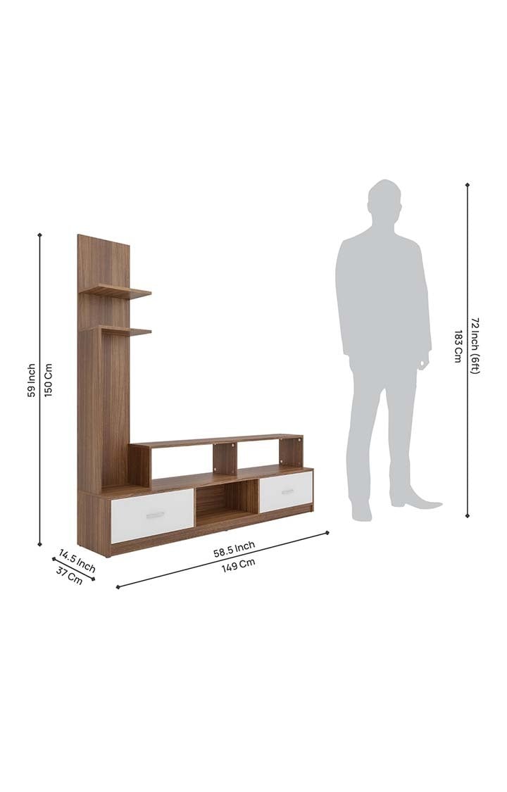 Flick Tv Unit - Teak