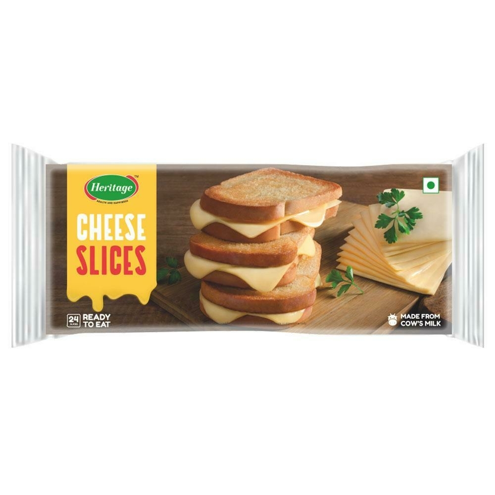 Heritage Cheese Slices 480 G (Pouch)