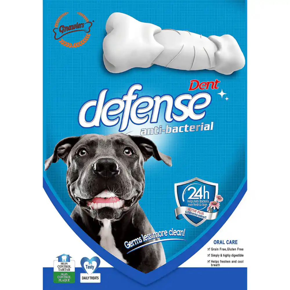 Gnawlers 3 Inch Dent Defense for Dogs 7 Pcs
