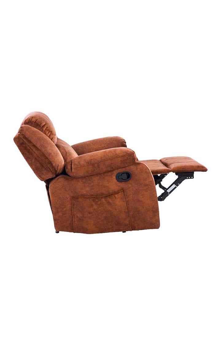 neudot  Ease Rocker Single Seater Fabric Recliner - Marble Brown