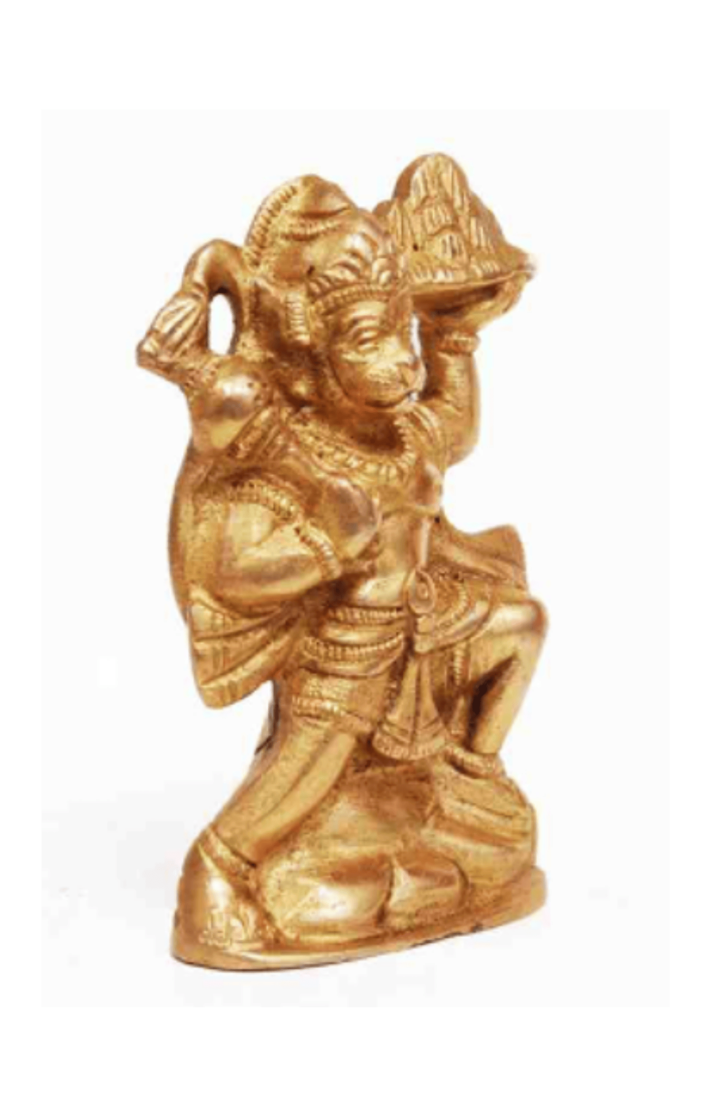Shiv Ratan Kendra Ashtdahtu Hanuman Ji Murti To Worship and Seek Blessings with Spirtual Growth & Removing Fear I Size: 13 CM X 8.5 CM -  For Home & Office