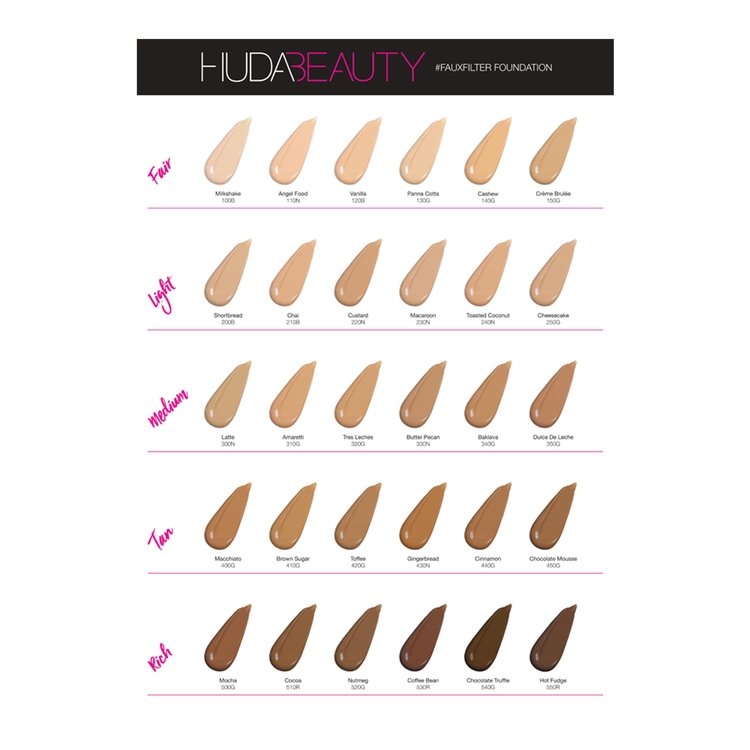 #FauxFilter Foundation • Gingerbread 430N - tan skin tones with neutral undertones