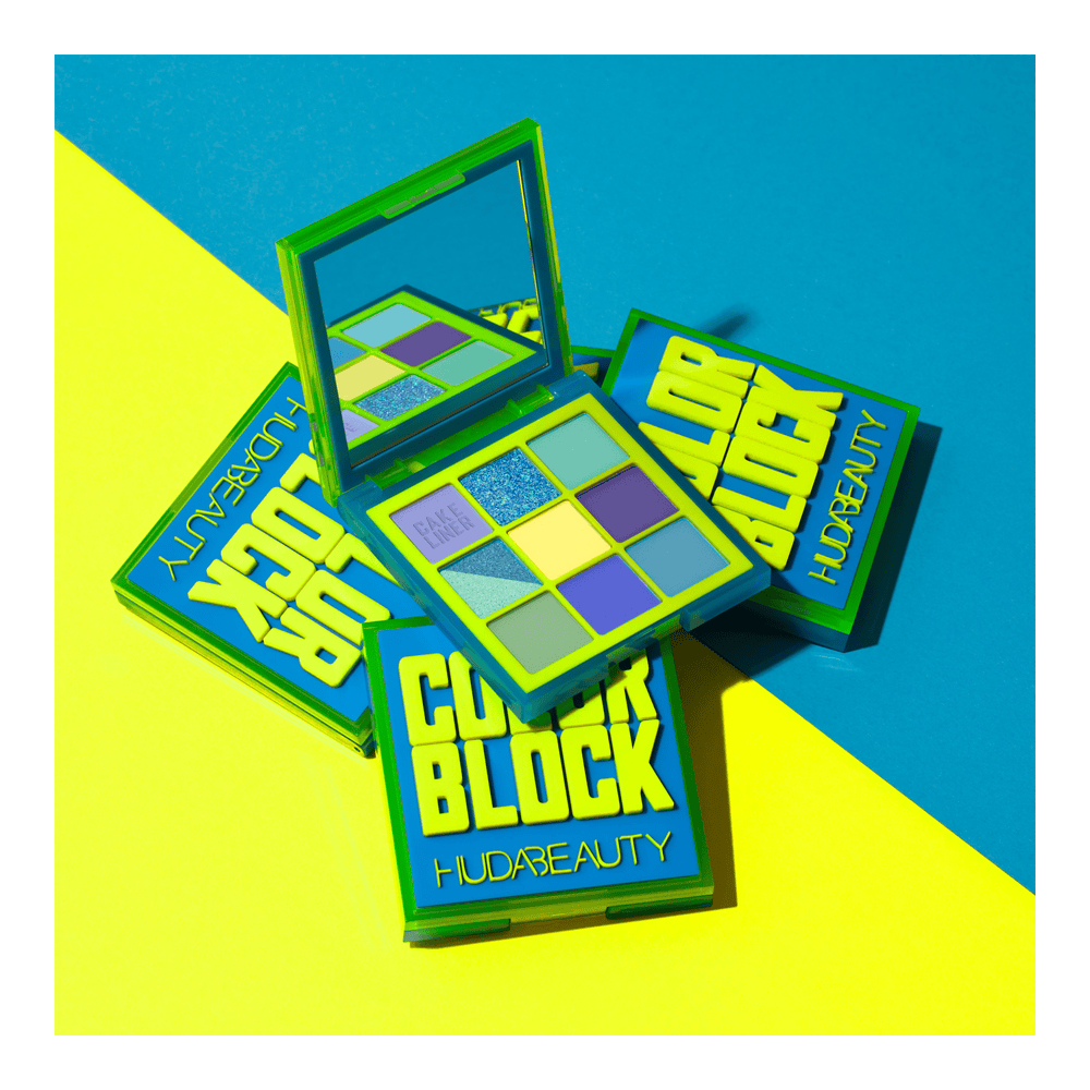 Color Block Obsessions Eyeshadow Palette • Blue & Green