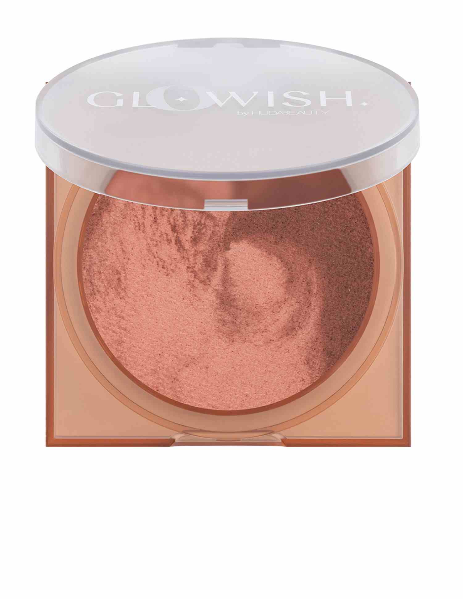 GloWish By Huda Beauty Soft Radiance Bronzing Powder • 04 Deep Tan