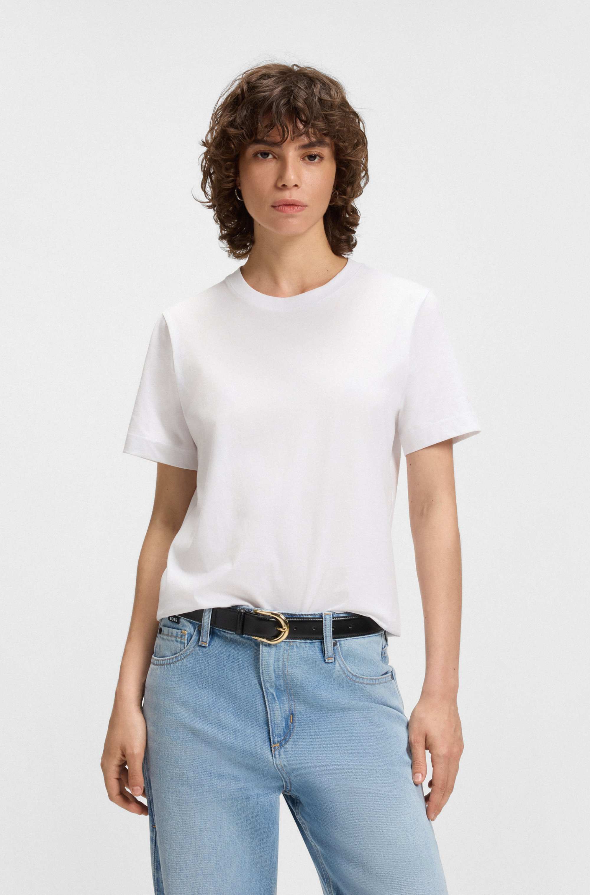 Relaxed-fit T-shirt in cotton jersey