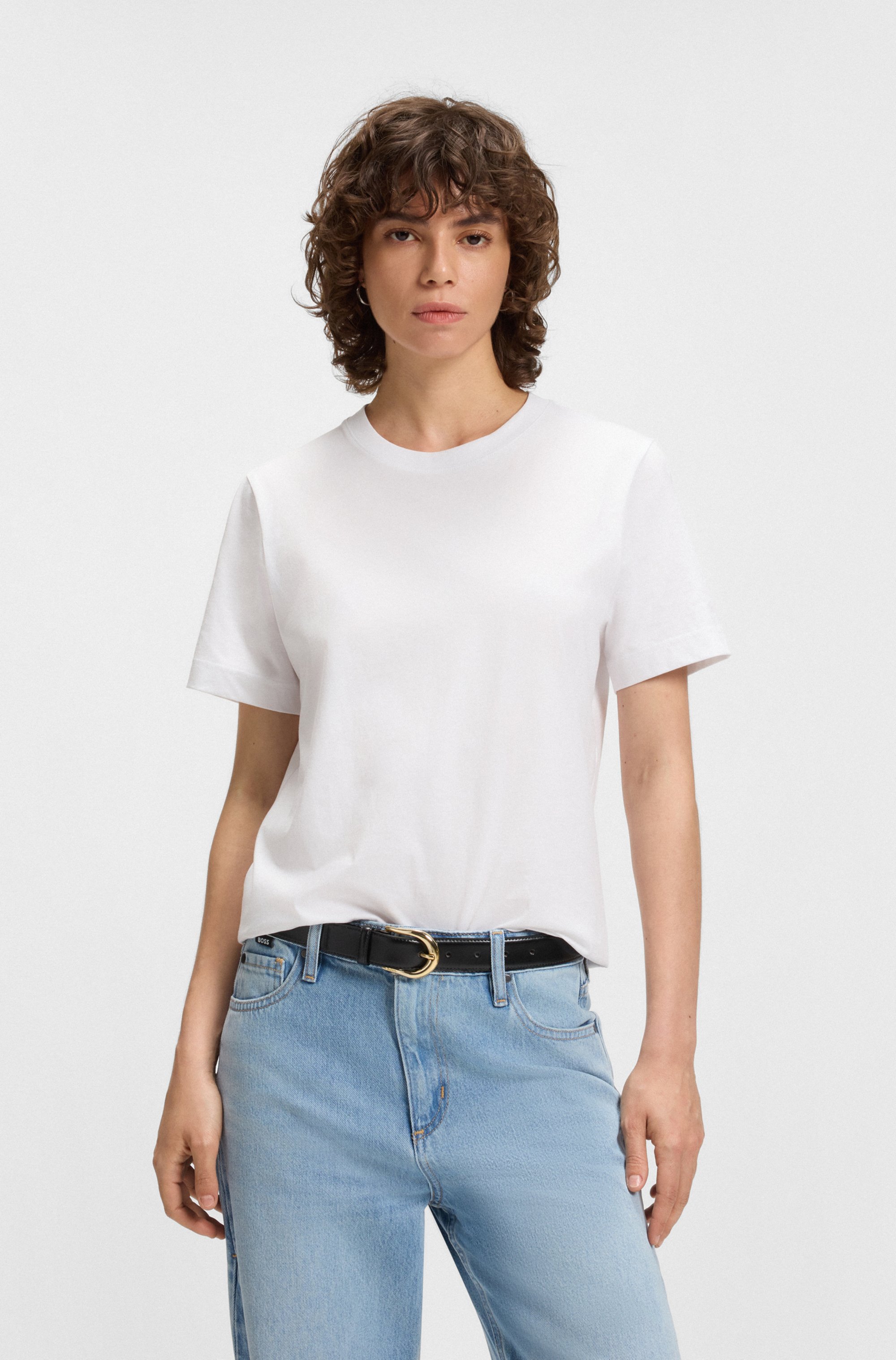 Relaxed-fit T-shirt in cotton jersey