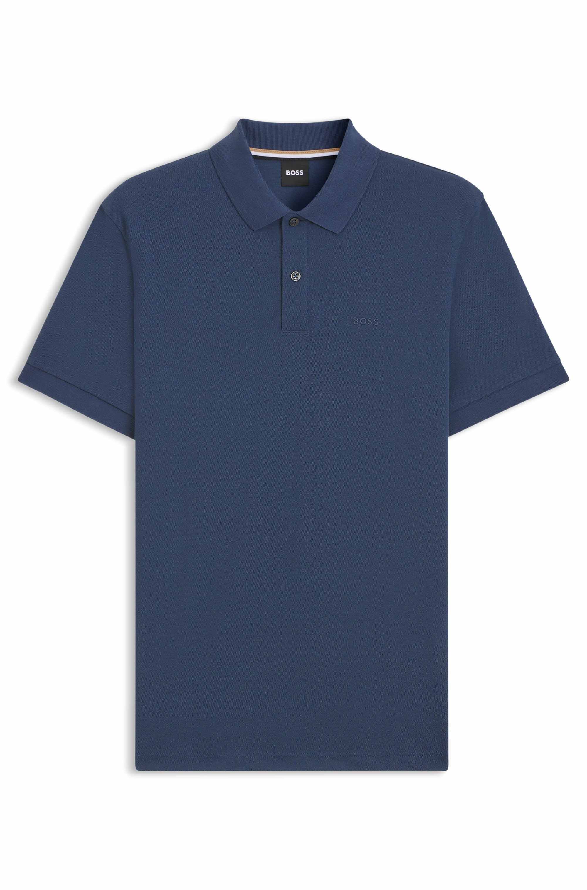 Pallas polo shirt in cotton piqué with logo details