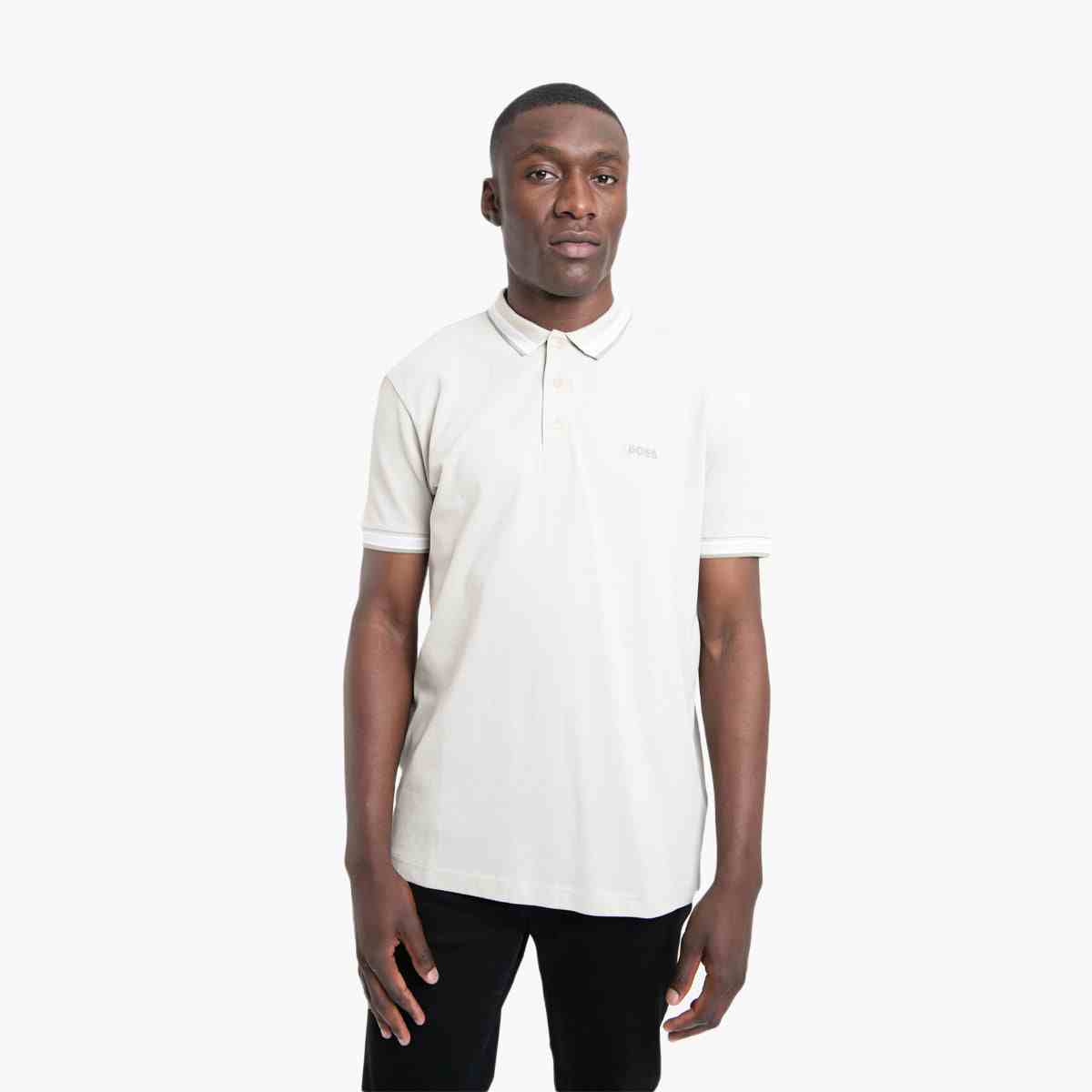 Paddy Polo Shirt In Cotton Pique With Logo Undercollar