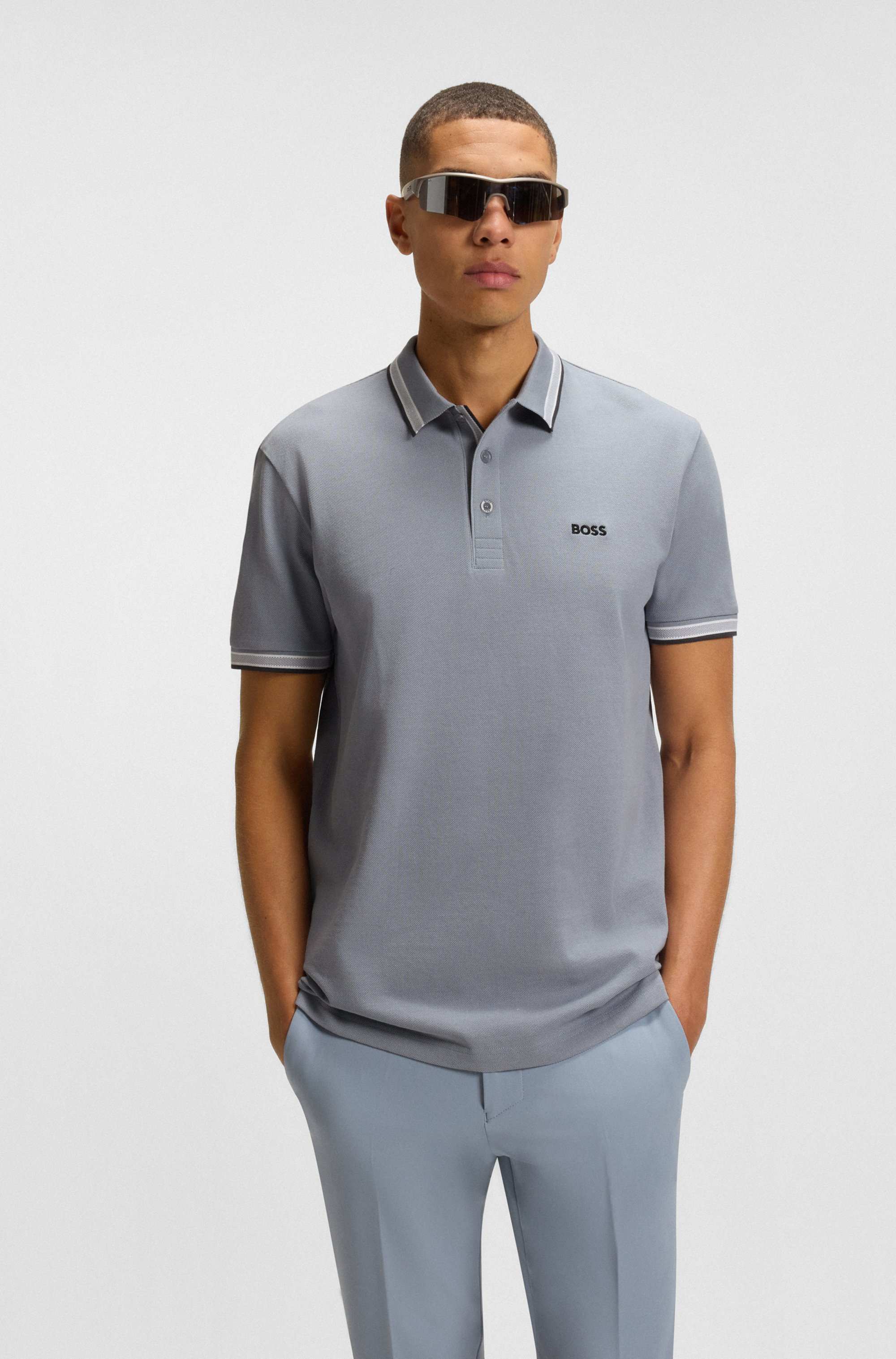 Paddy polo shirt in cotton piqué