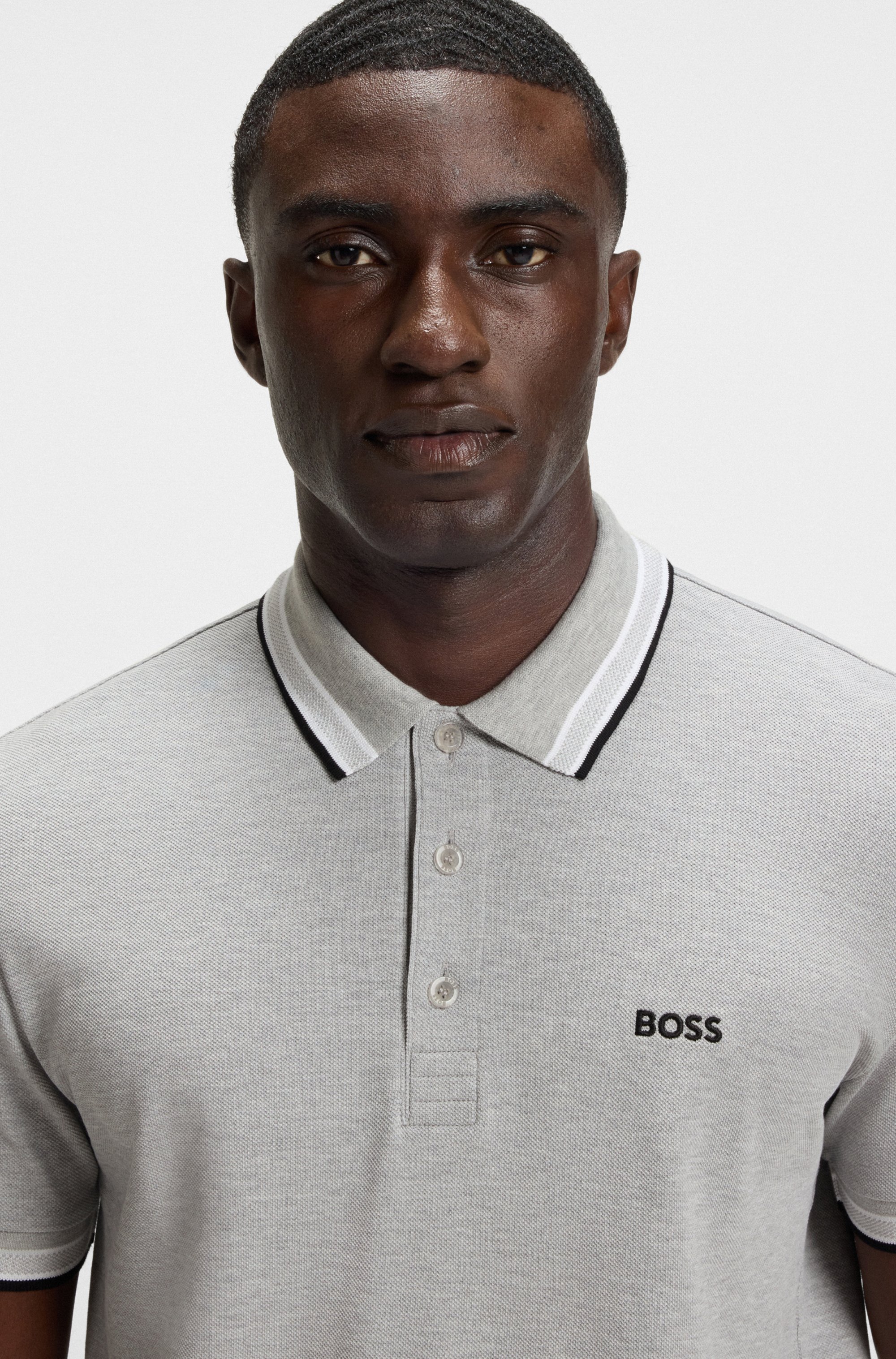 Paddy polo shirt in cotton piqué