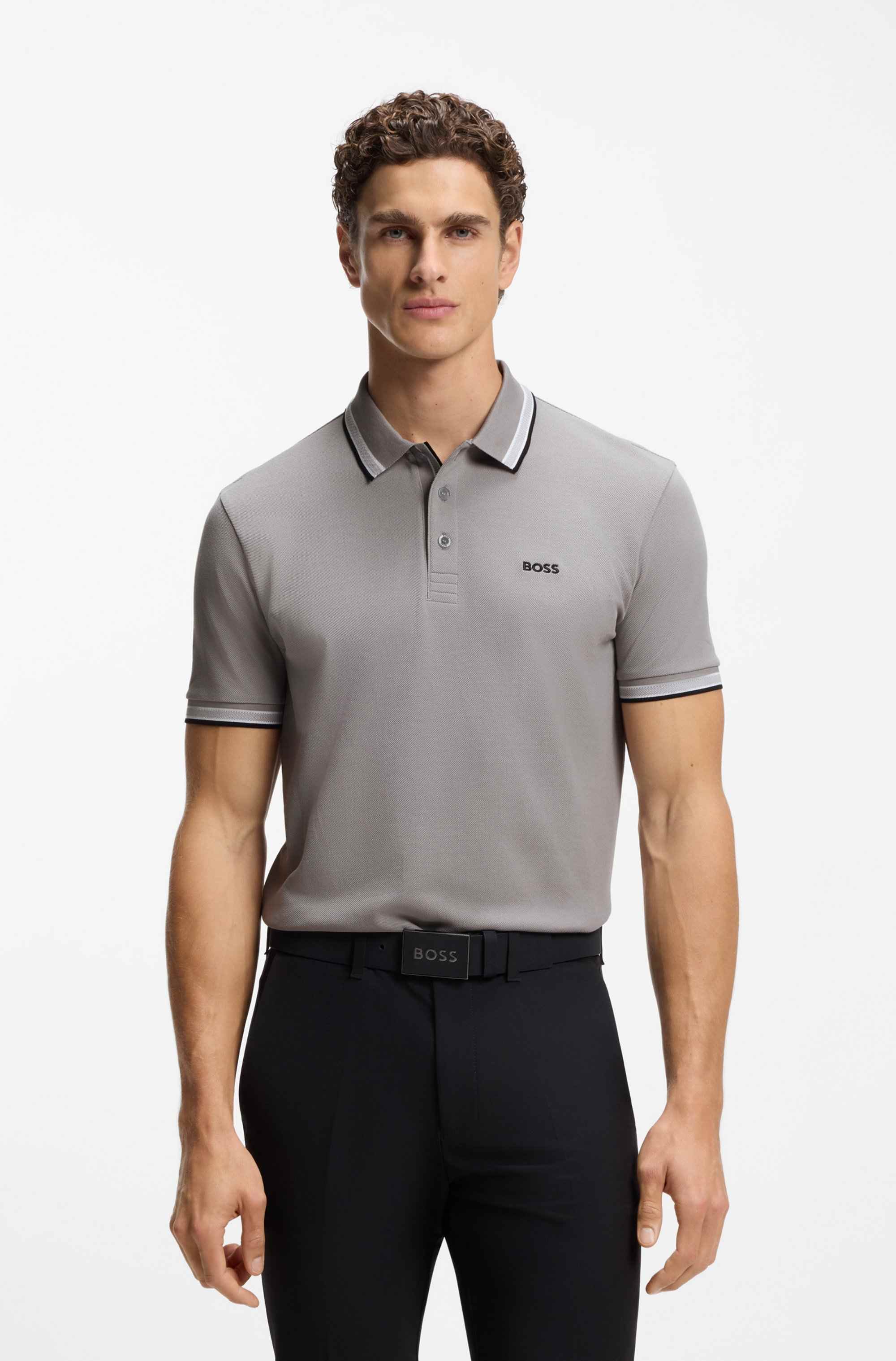 Paddy polo shirt in cotton piqué