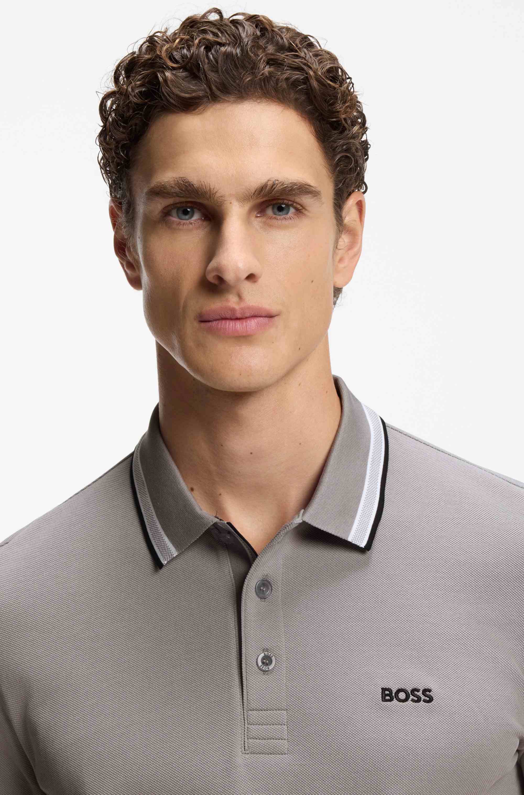 Paddy polo shirt in cotton piqué