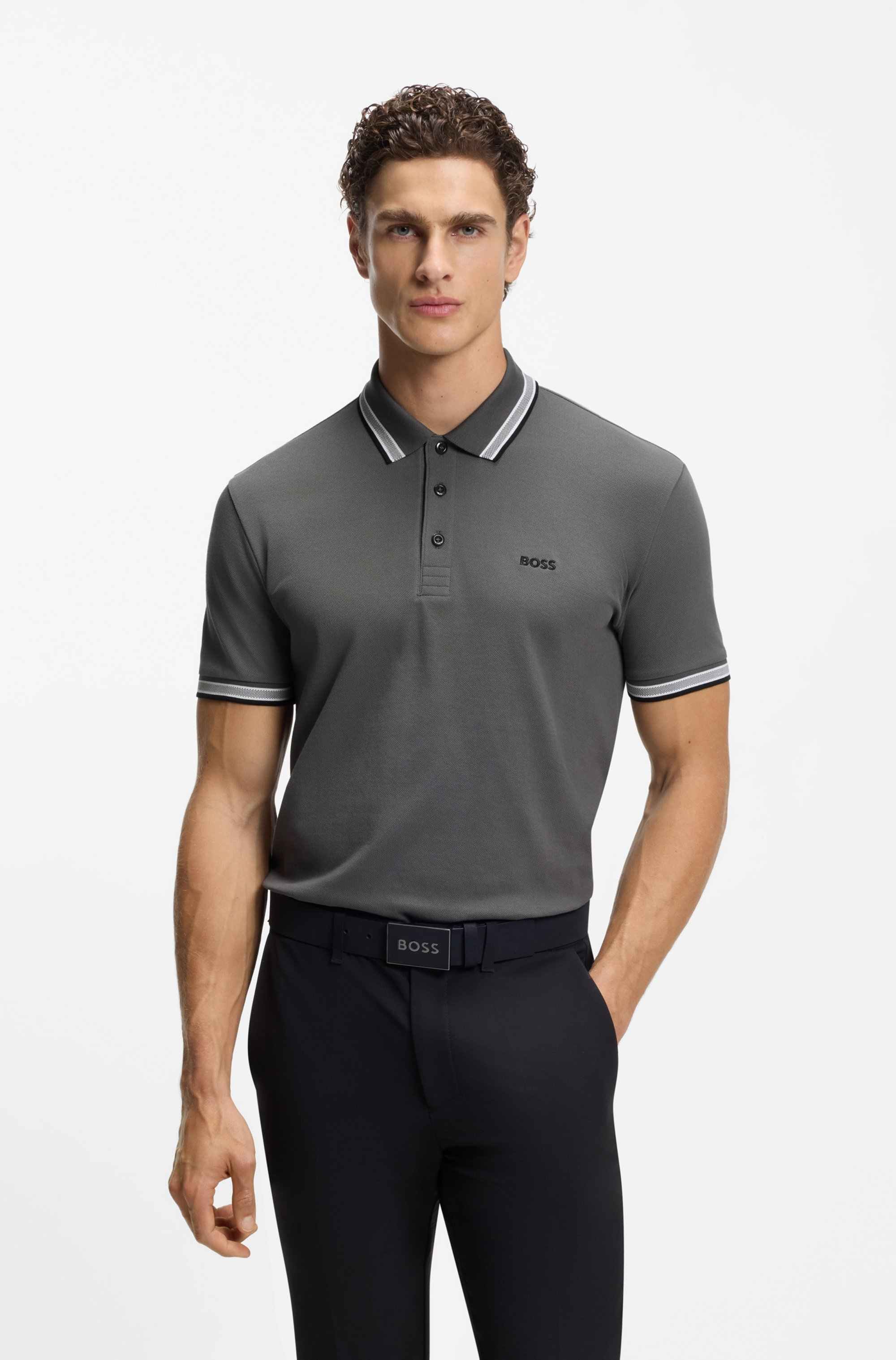 Paddy polo shirt in cotton piqué