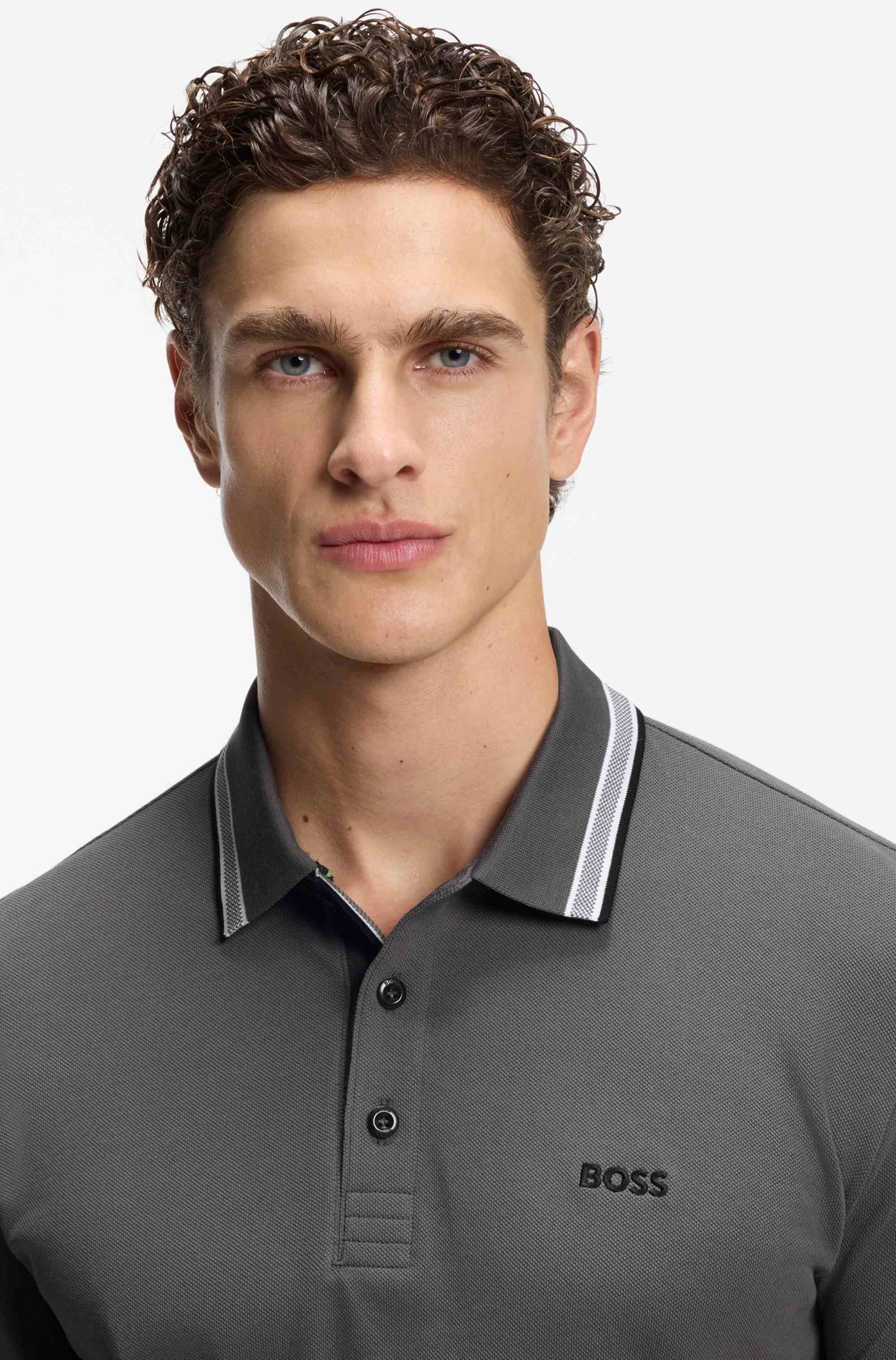 Paddy polo shirt in cotton piqué