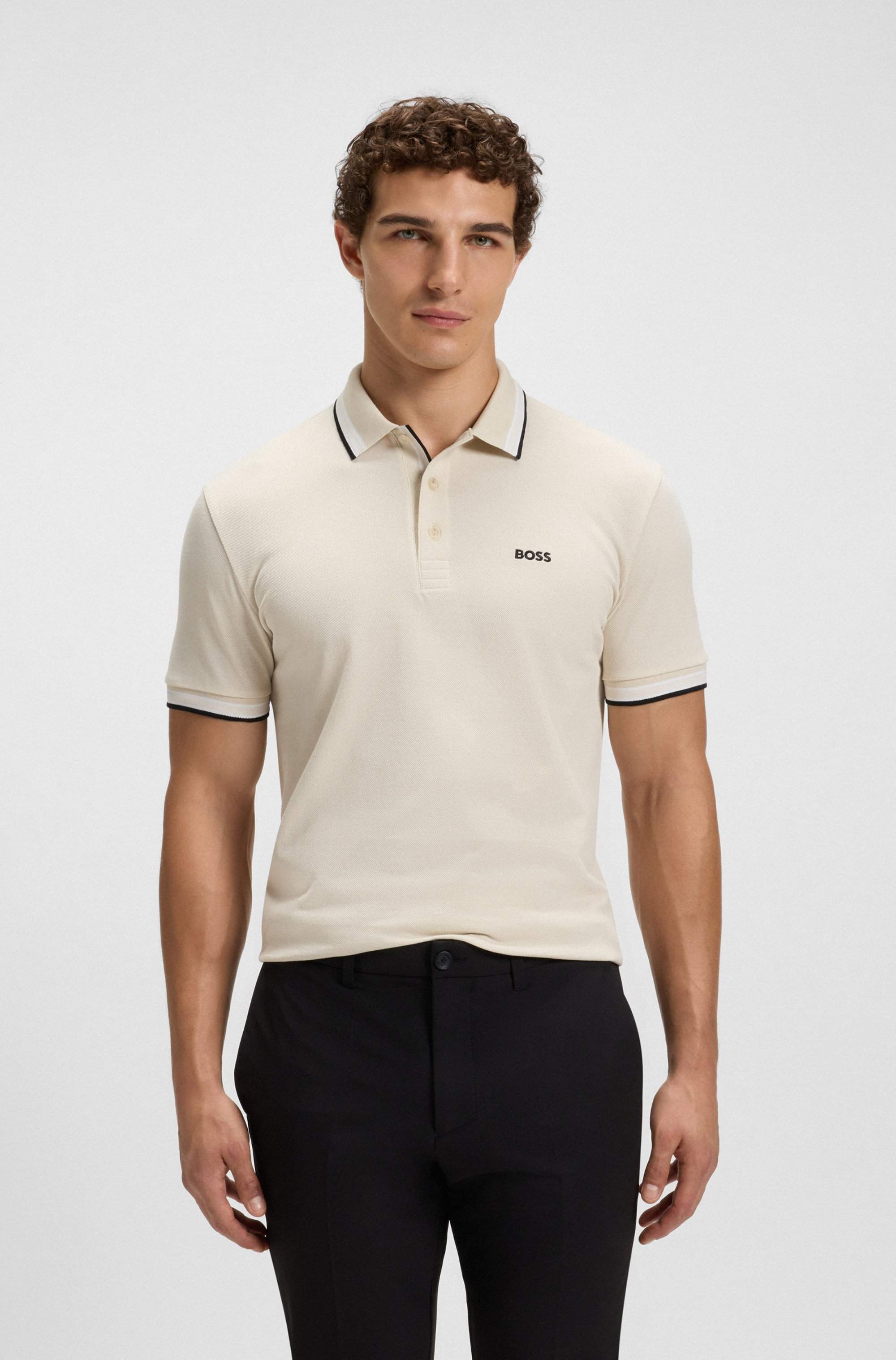 Paddy polo shirt in cotton piqué