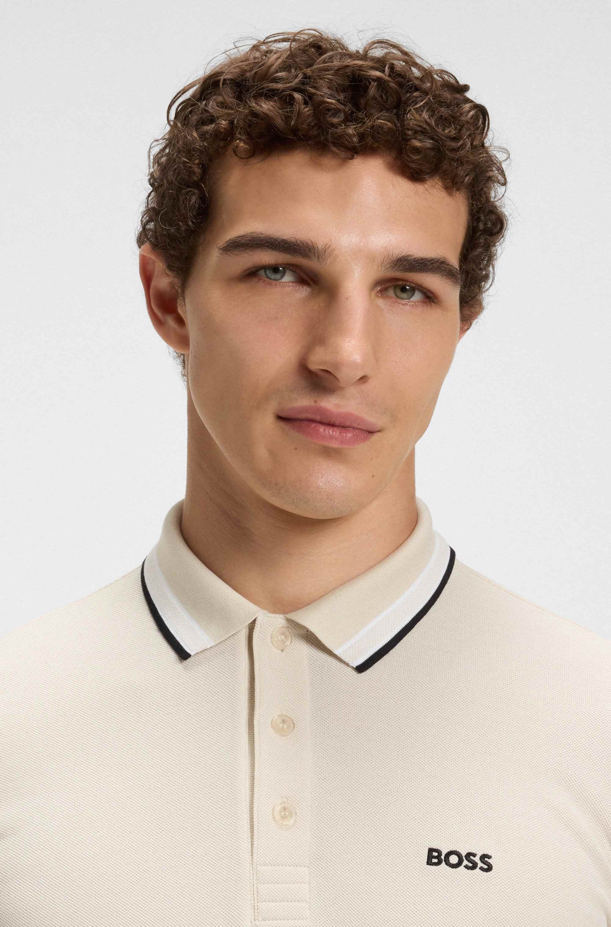 Paddy polo shirt in cotton piqué