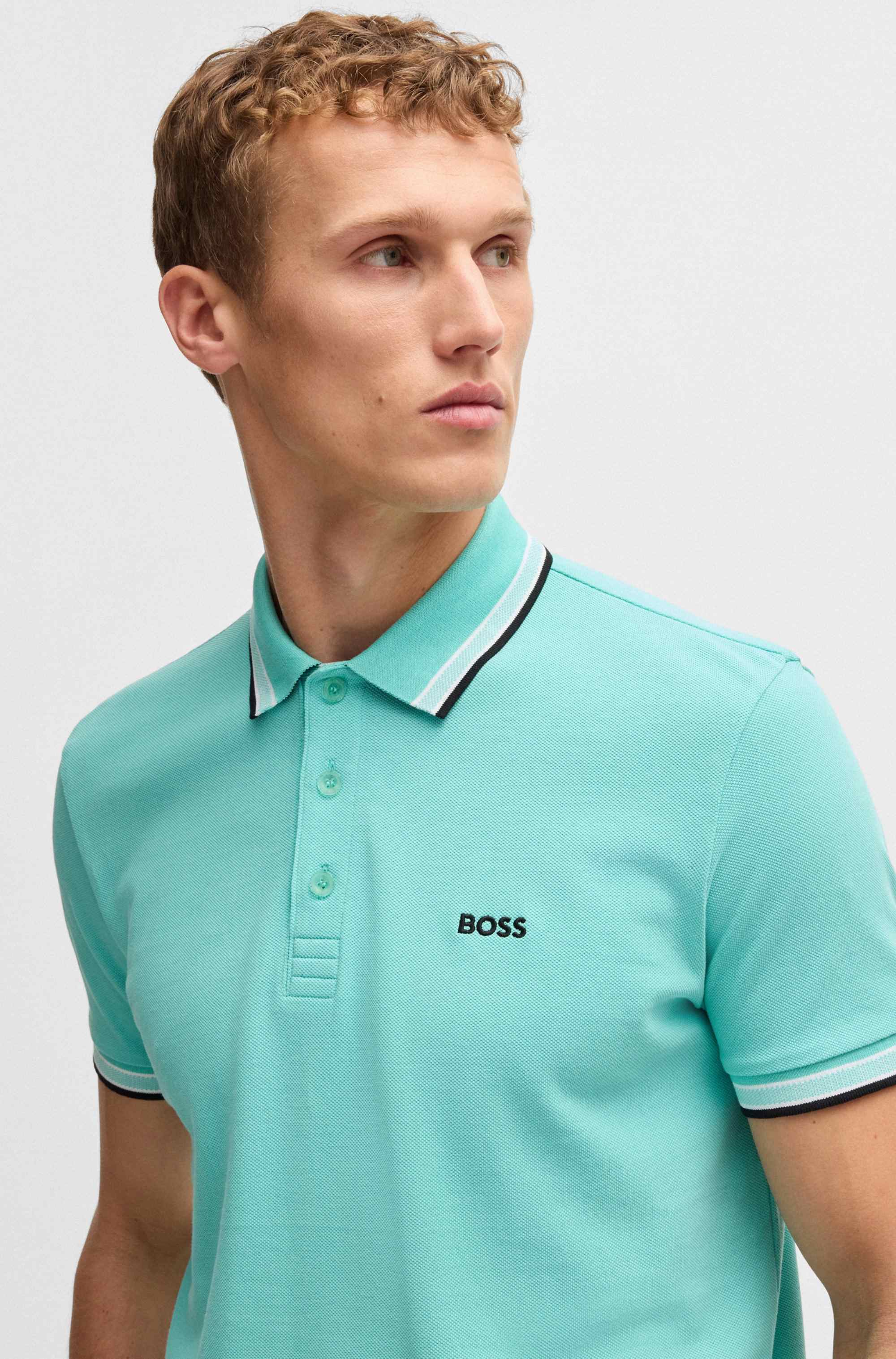 Paddy polo shirt in cotton piqué