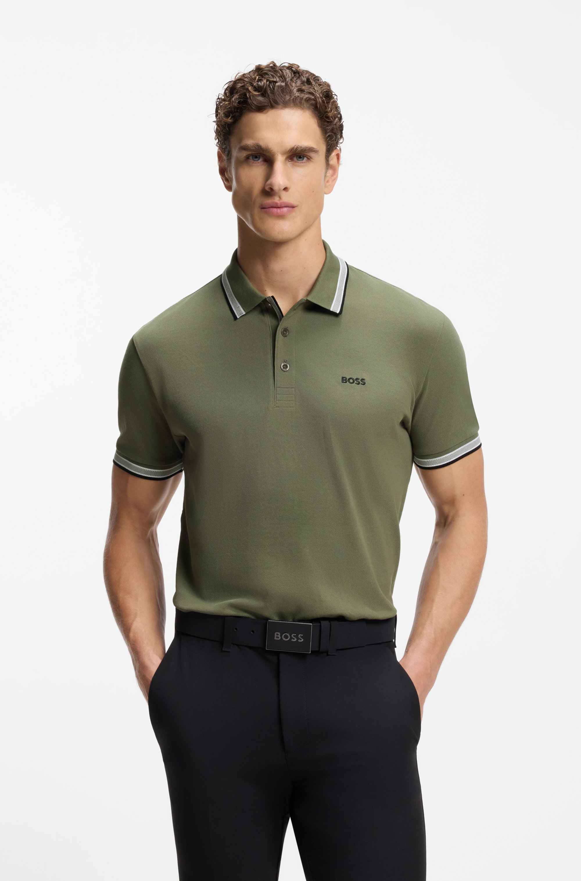 Paddy polo shirt in cotton piqué