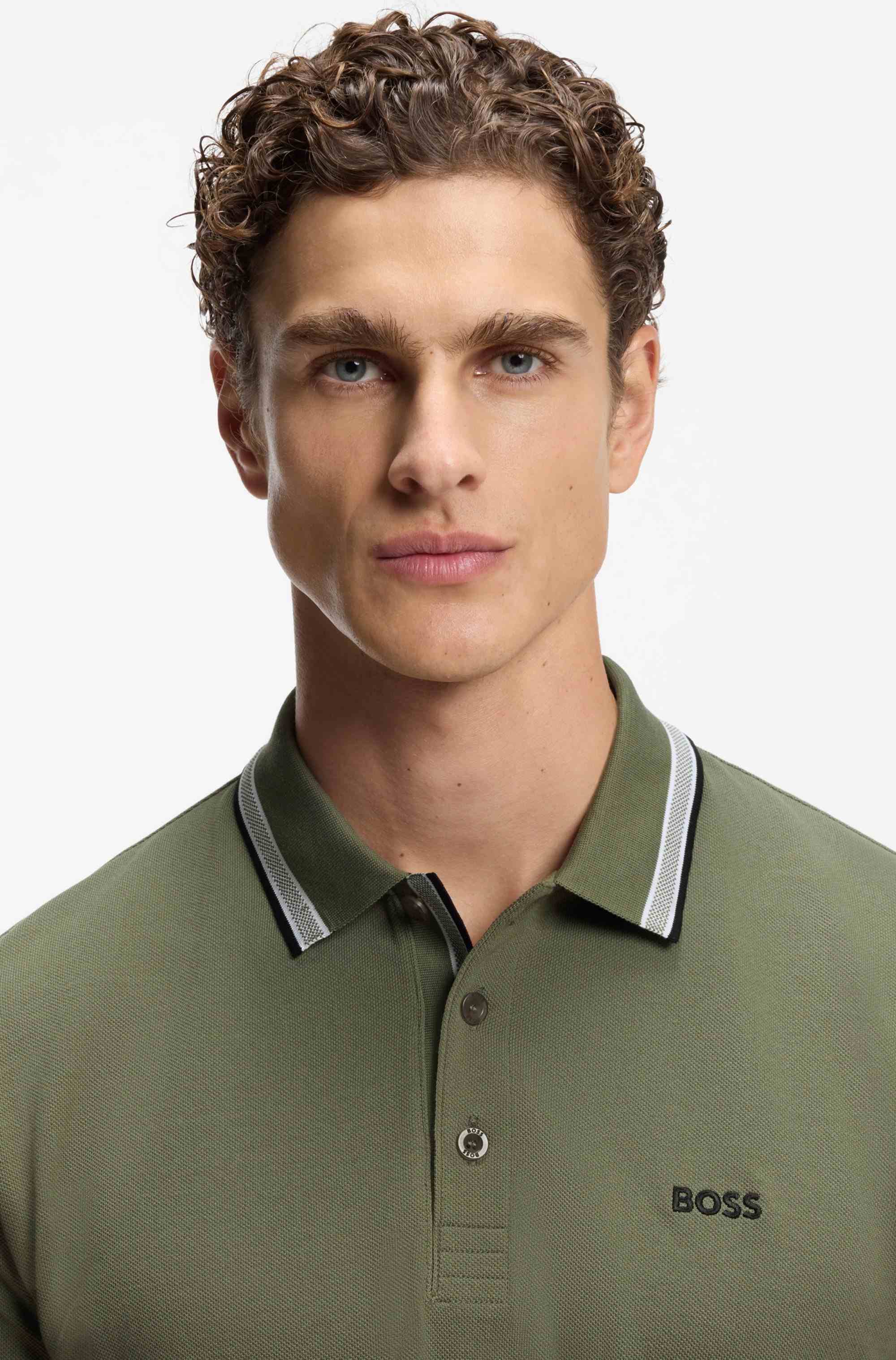 Paddy polo shirt in cotton piqué