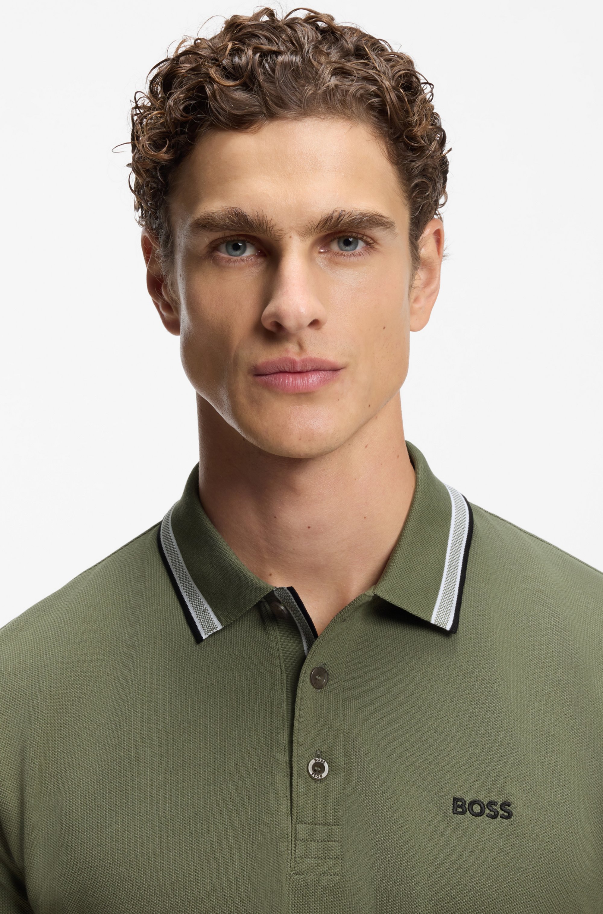 Paddy polo shirt in cotton piqué