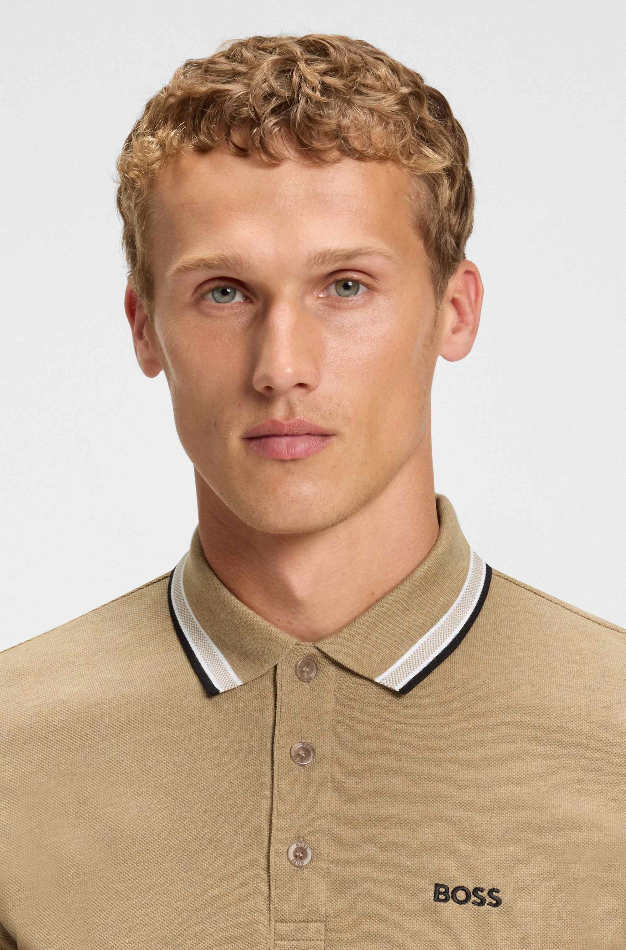 Paddy polo shirt in cotton piqué