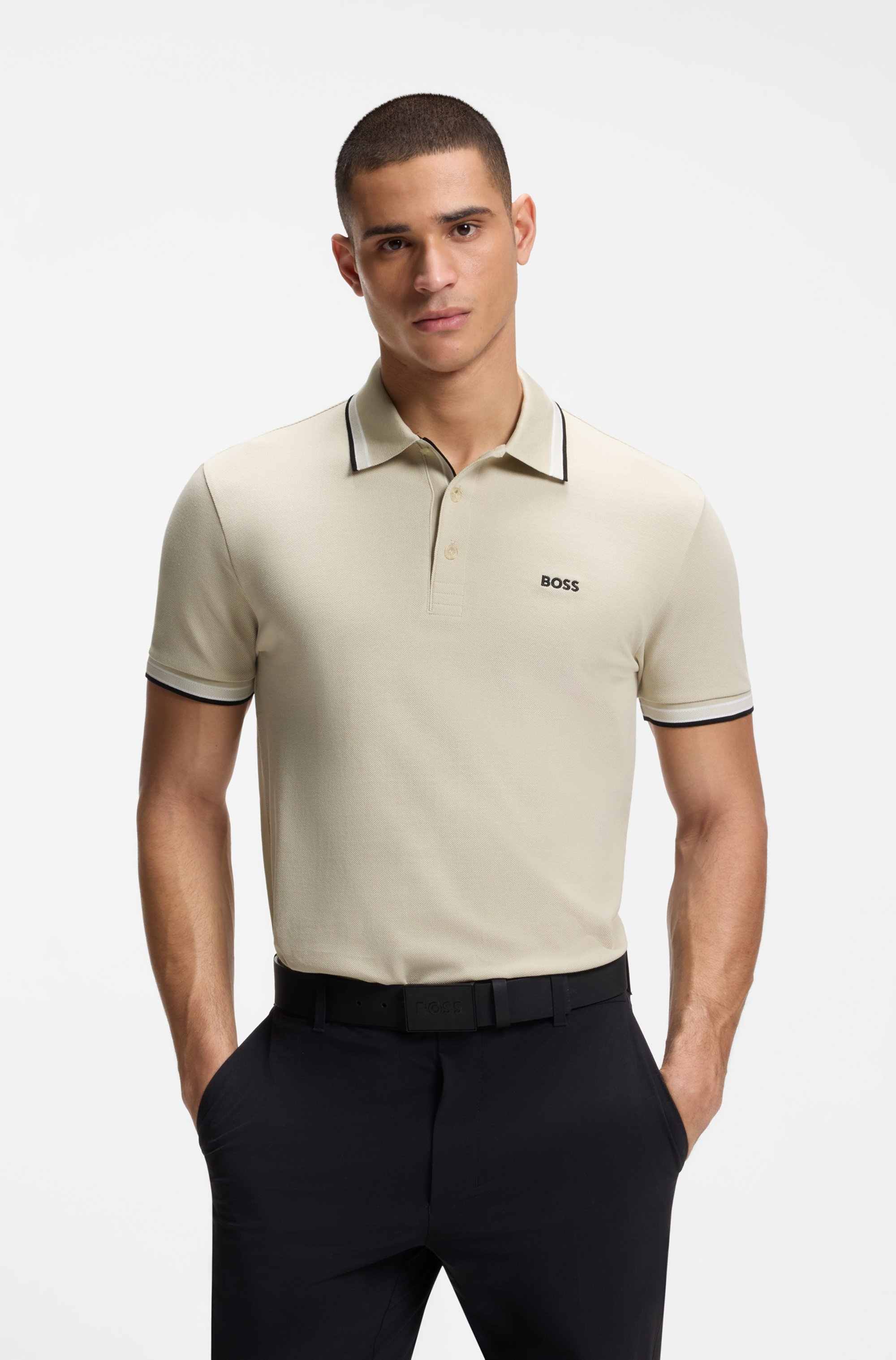 Paddy polo shirt in cotton piqué