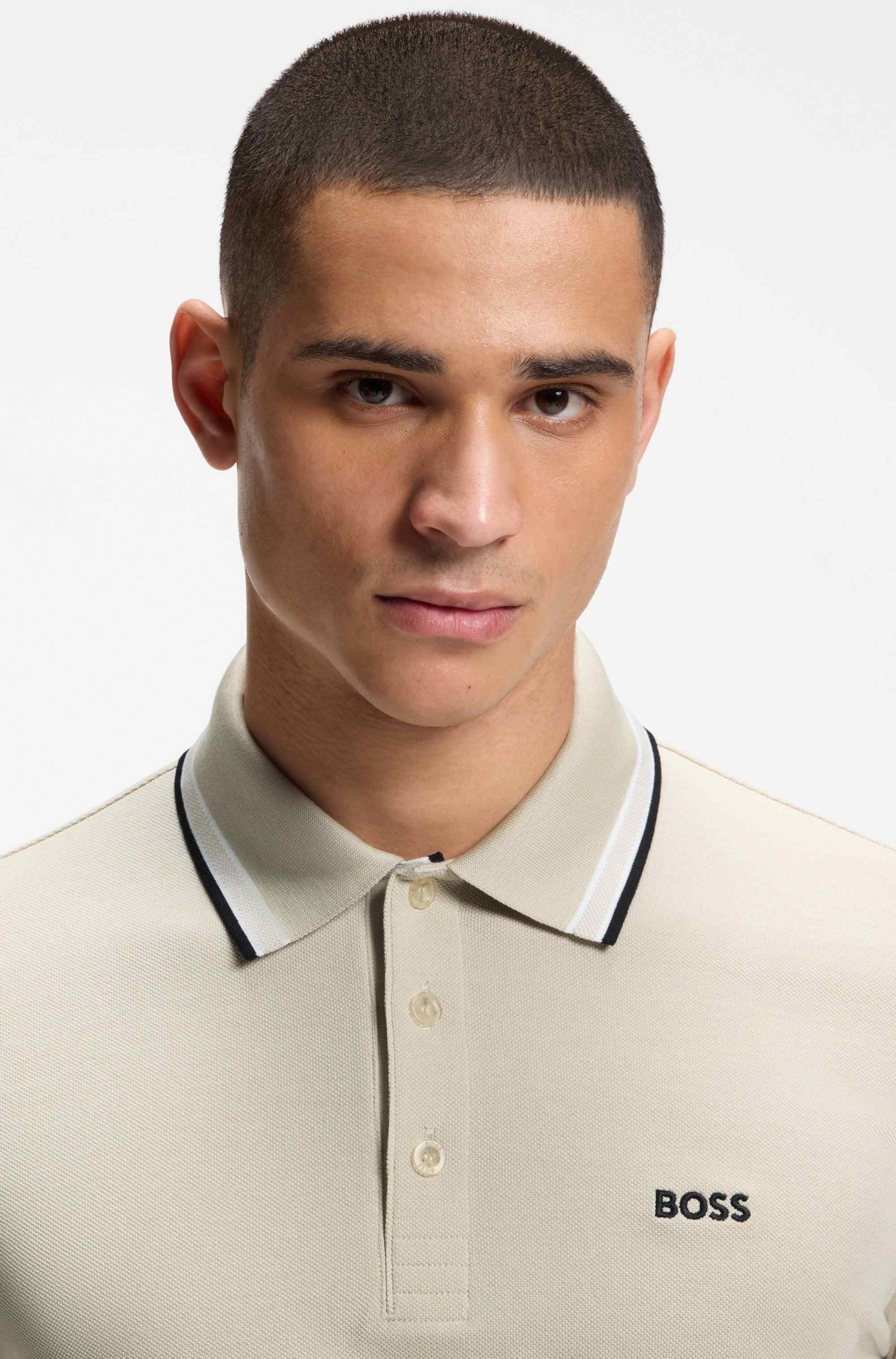 Paddy polo shirt in cotton piqué