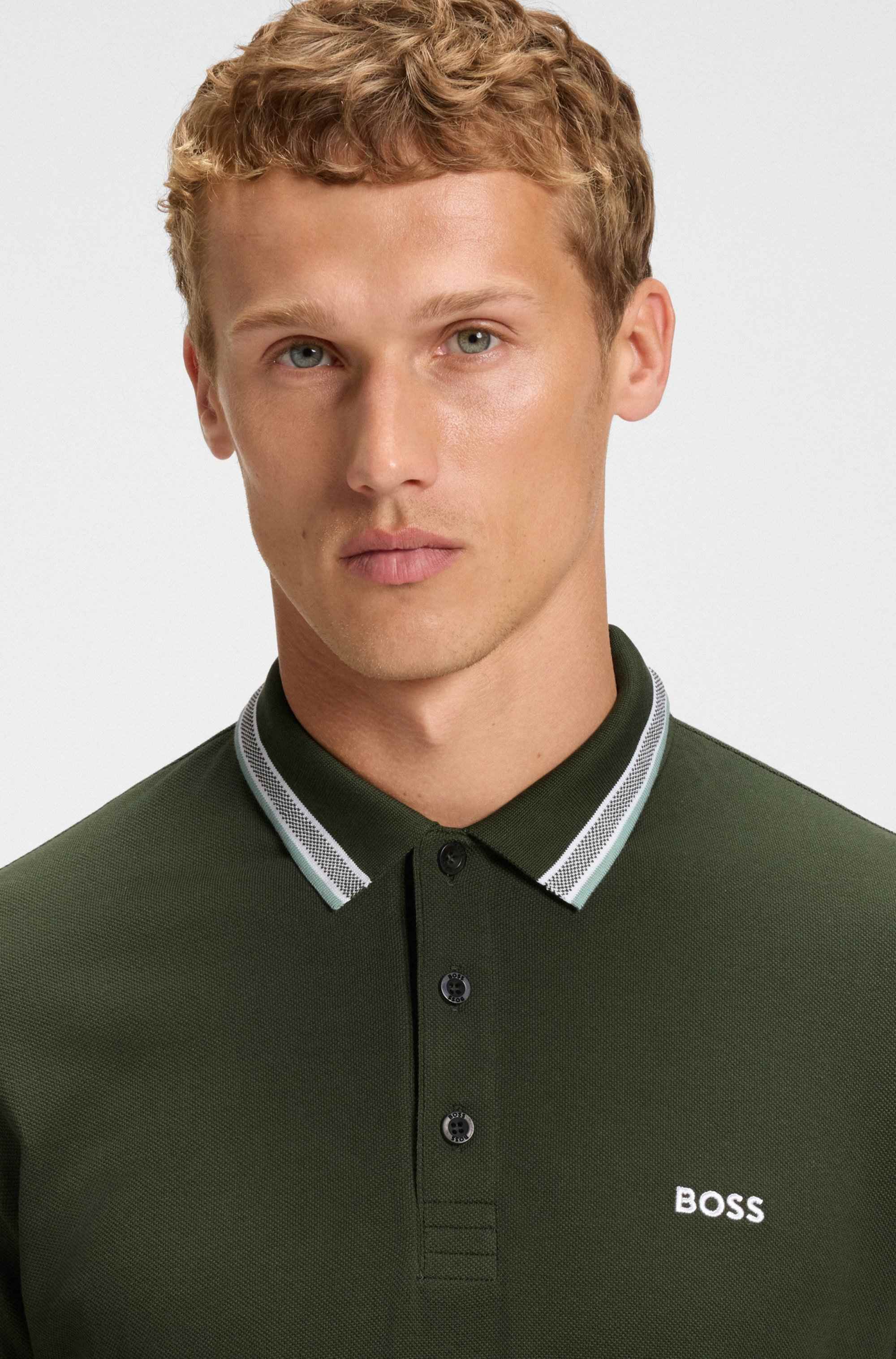 Paddy polo shirt in cotton piqué