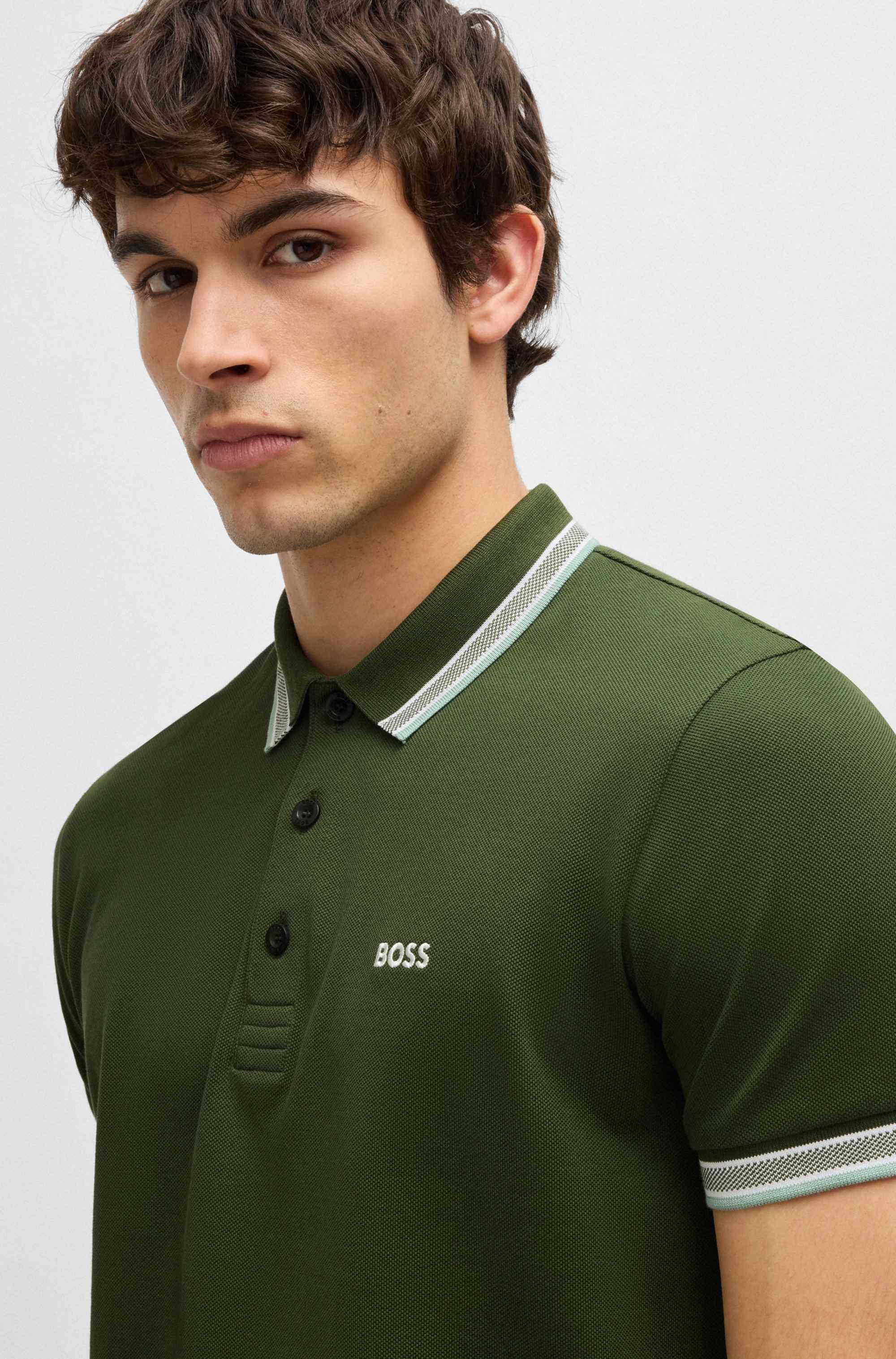 Paddy polo shirt in cotton piqué