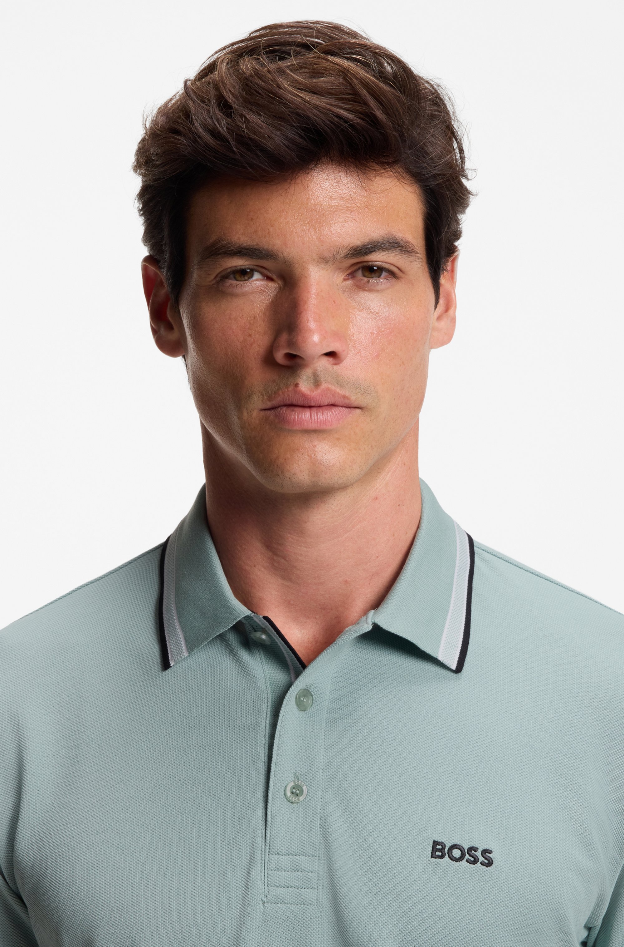 Paddy polo shirt in cotton piqué