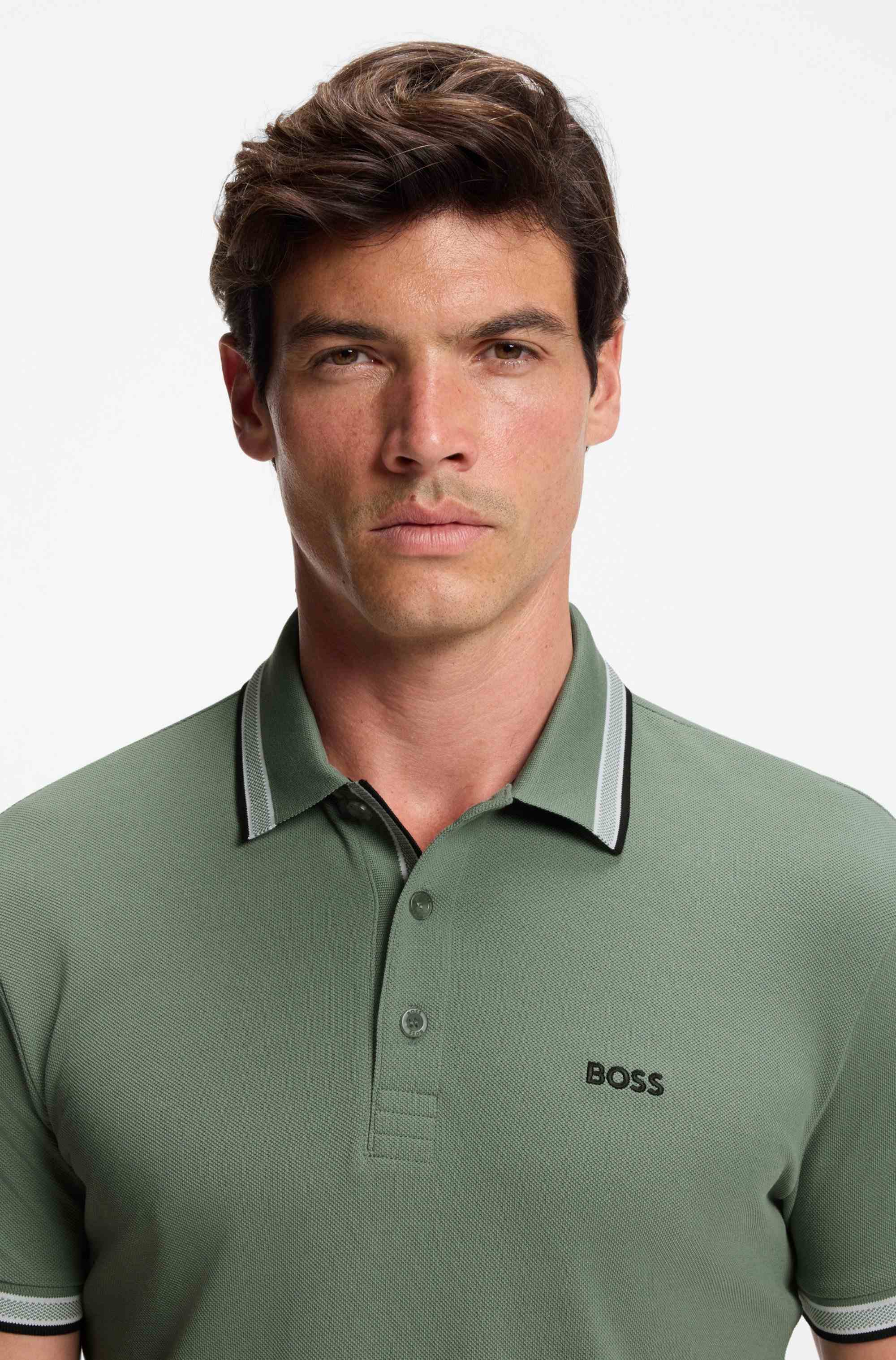 Paddy polo shirt in cotton piqué