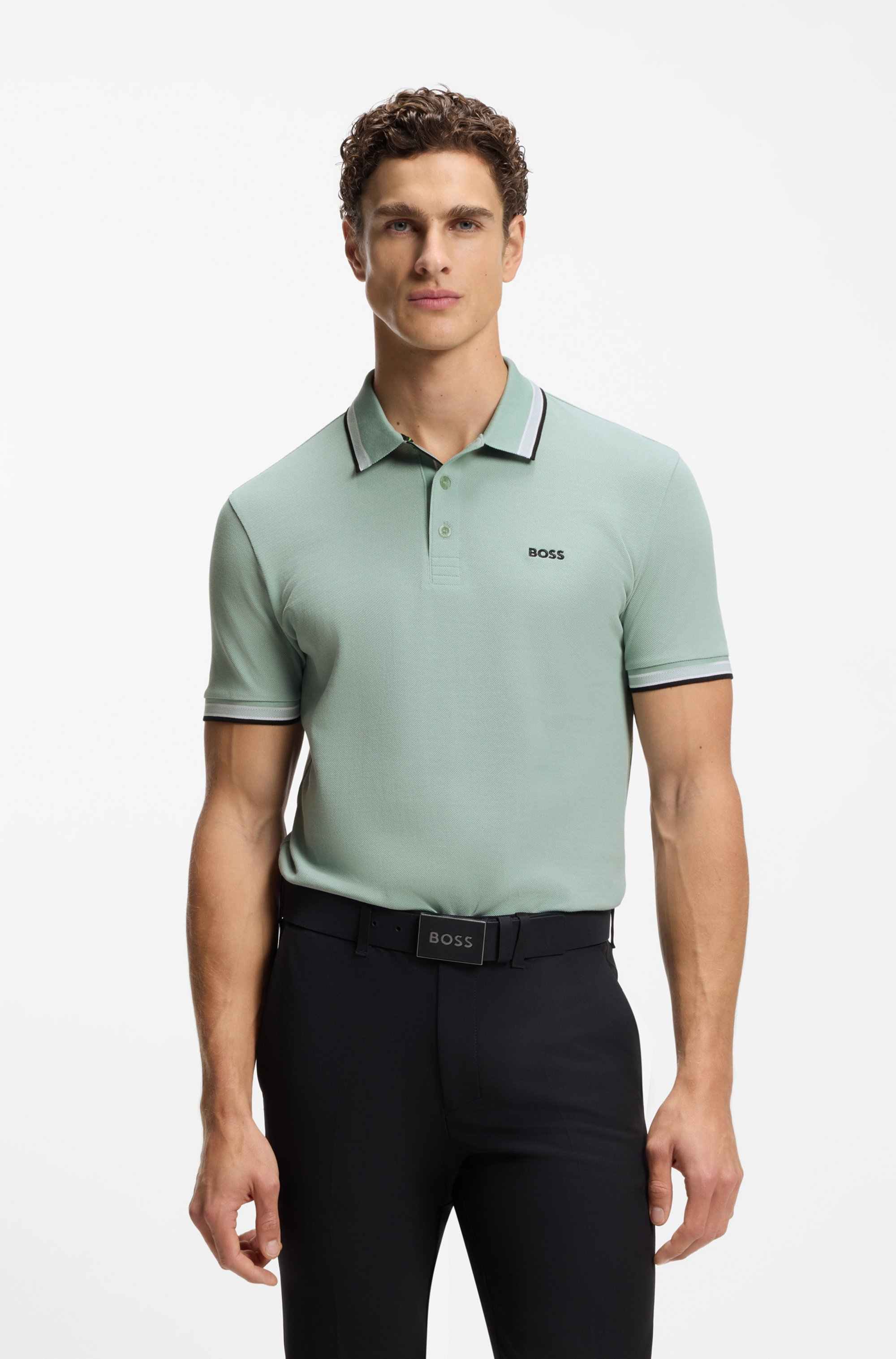 Paddy polo shirt in cotton piqué