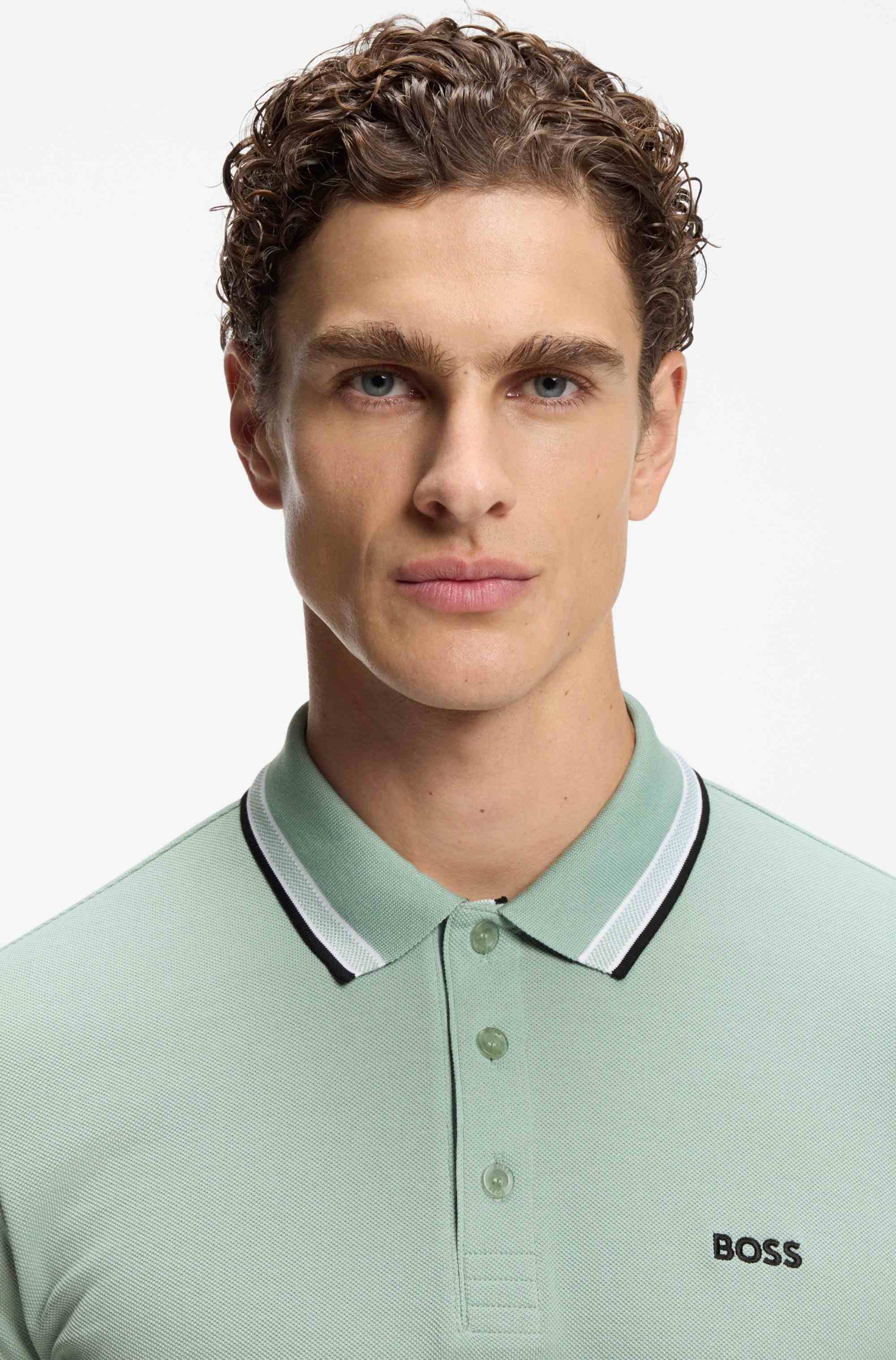 Paddy polo shirt in cotton piqué