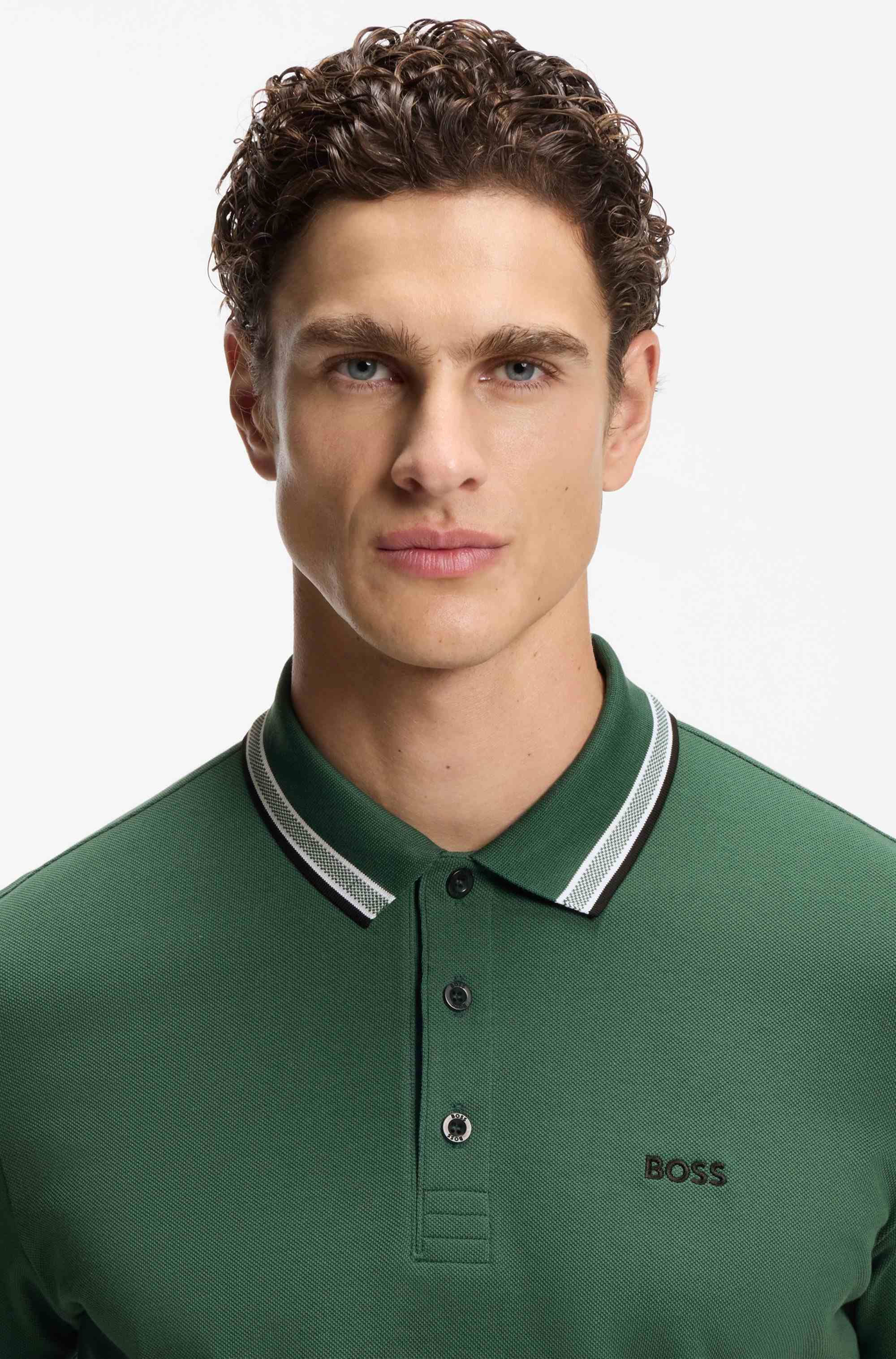 Paddy polo shirt in cotton piqué