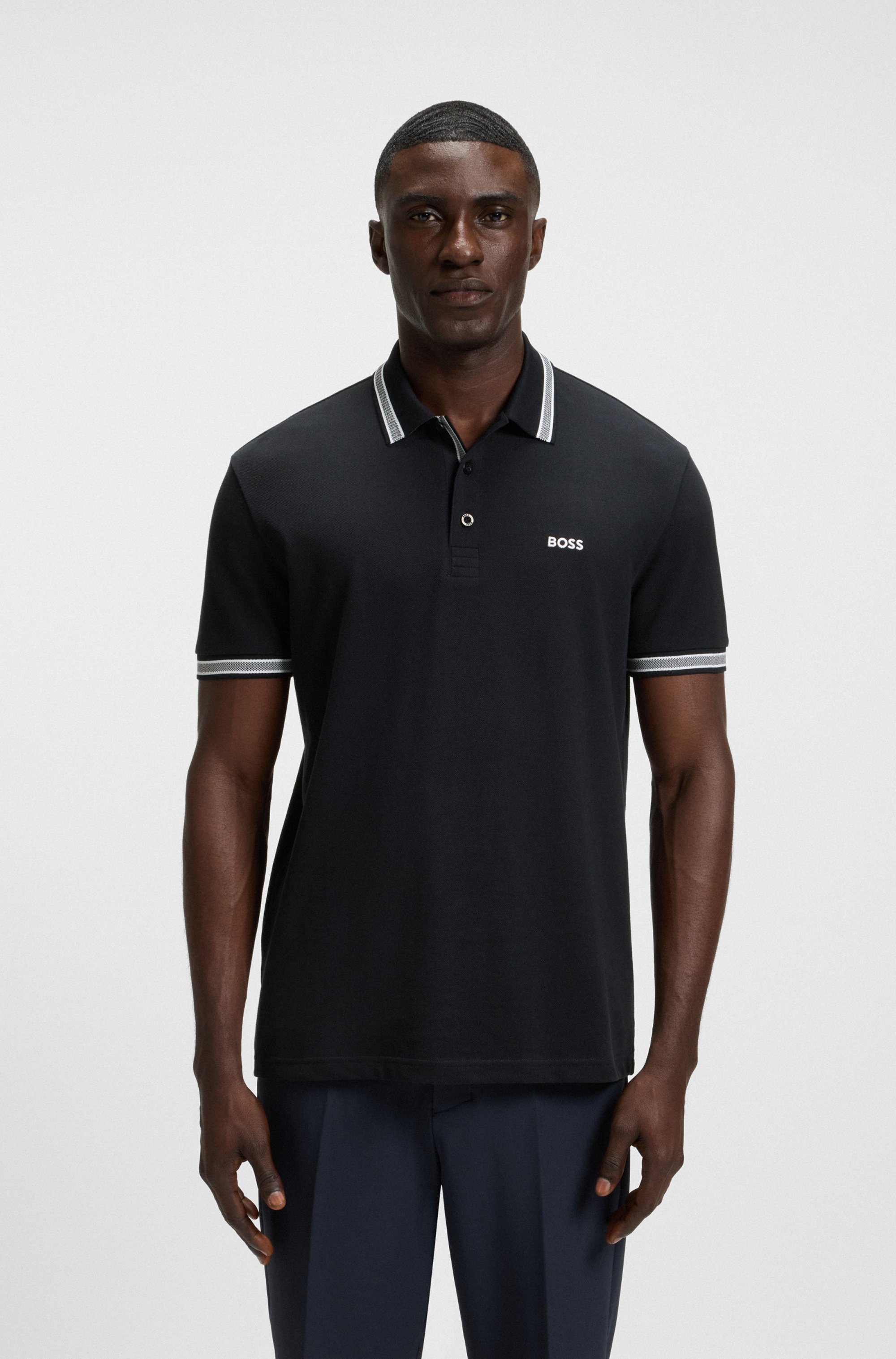 Paddy polo shirt in cotton piqué