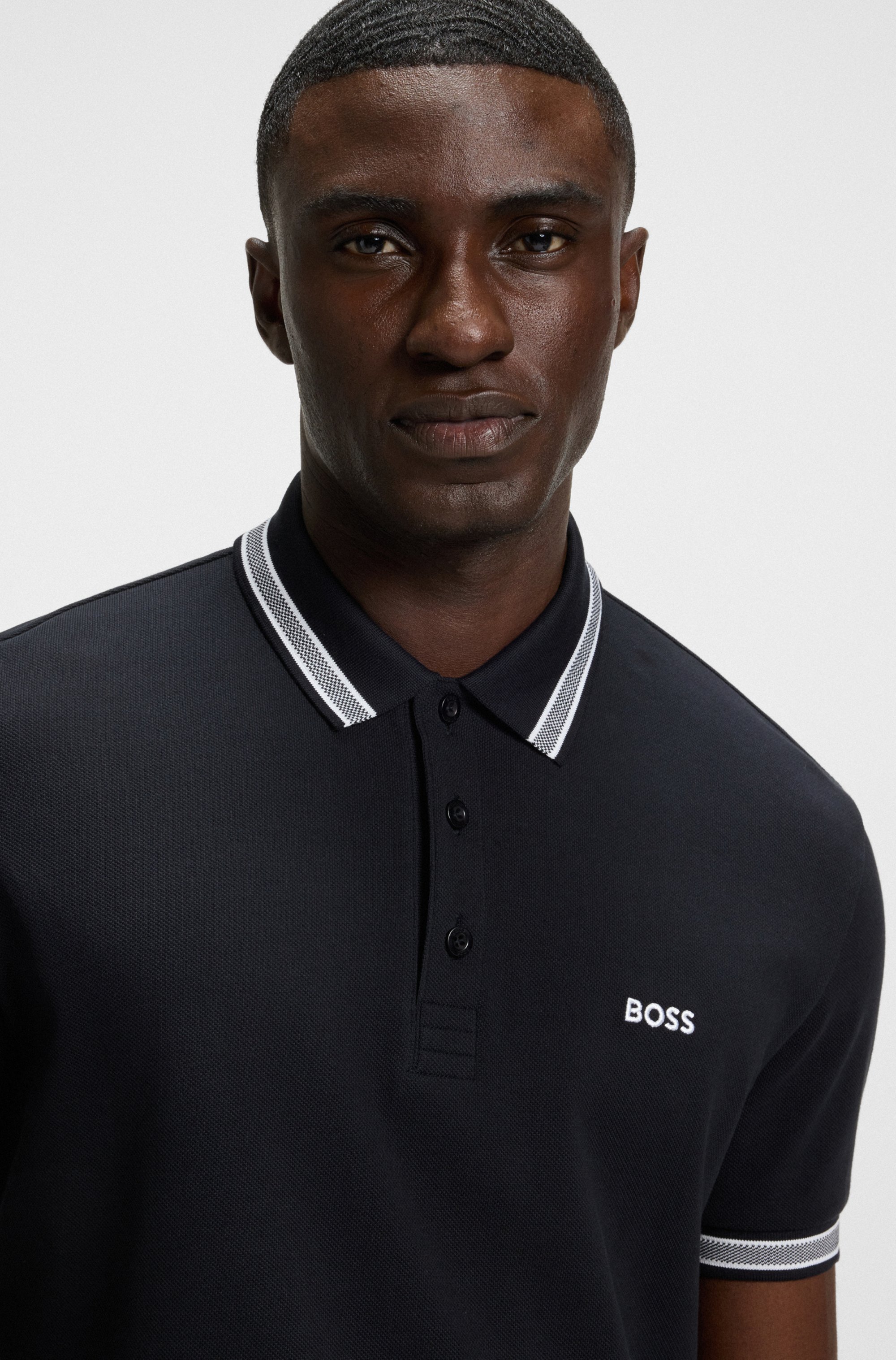 Paddy polo shirt in cotton piqué