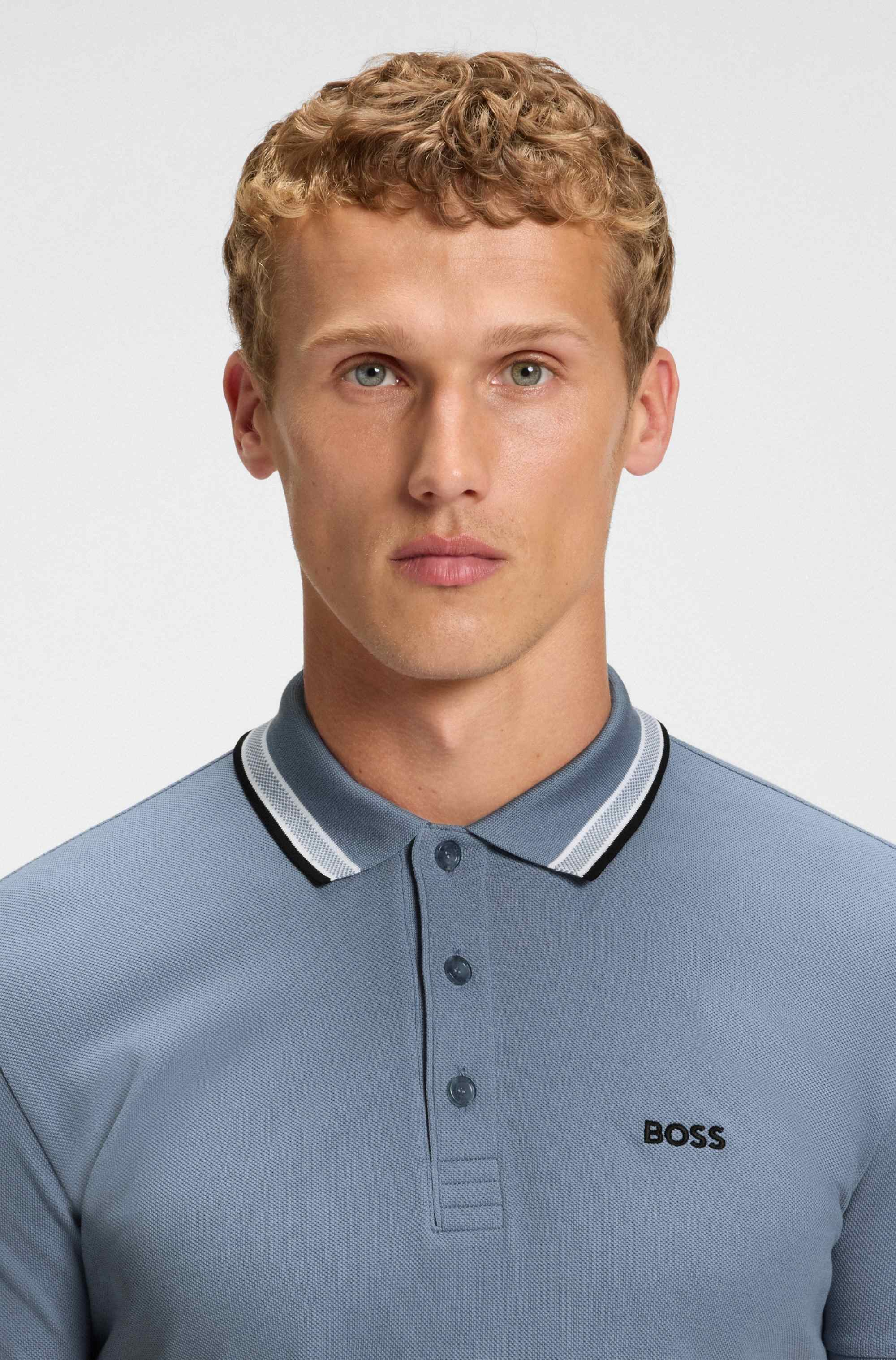 Paddy polo shirt in cotton piqué