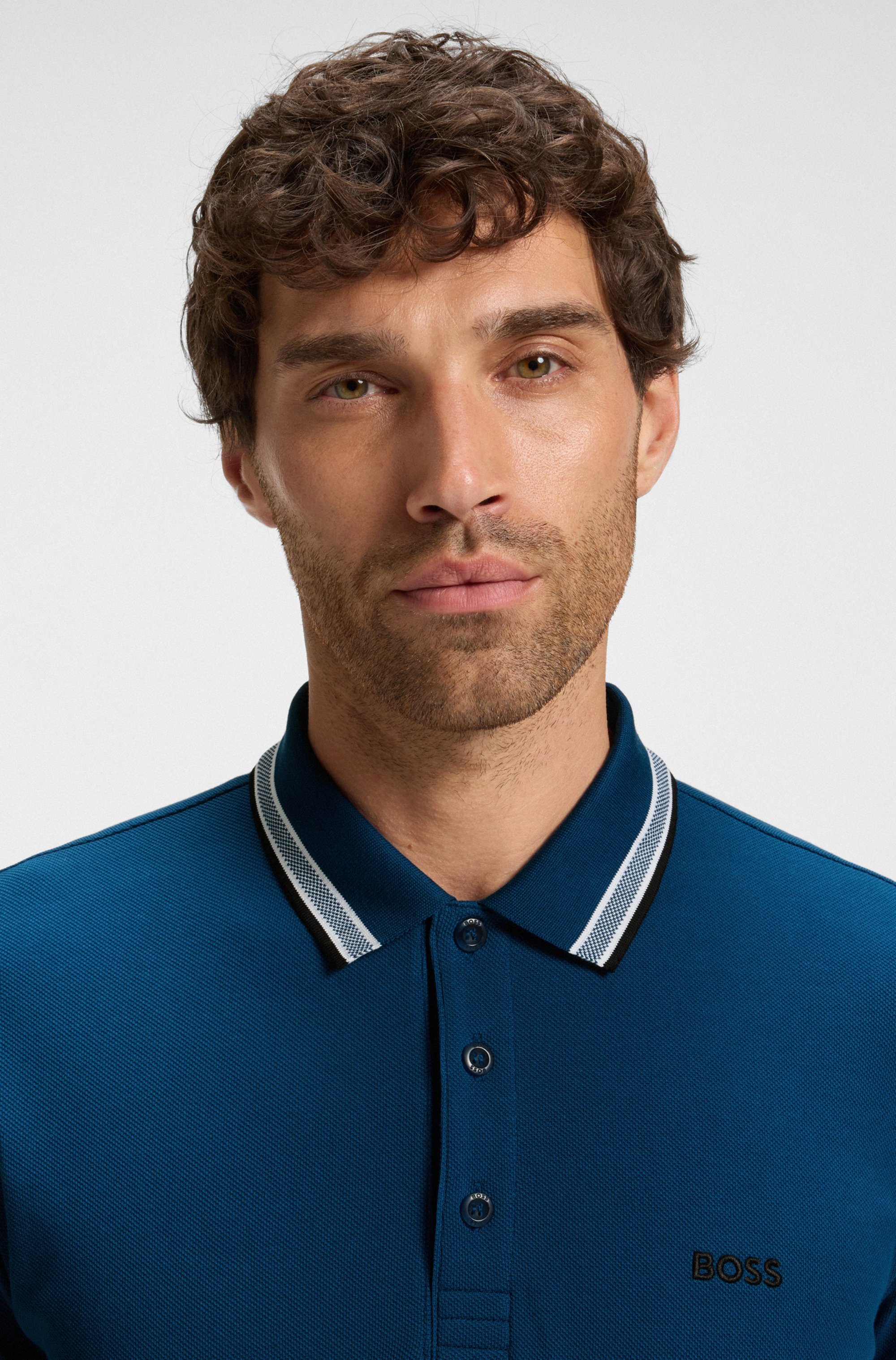 Paddy polo shirt in cotton piqué