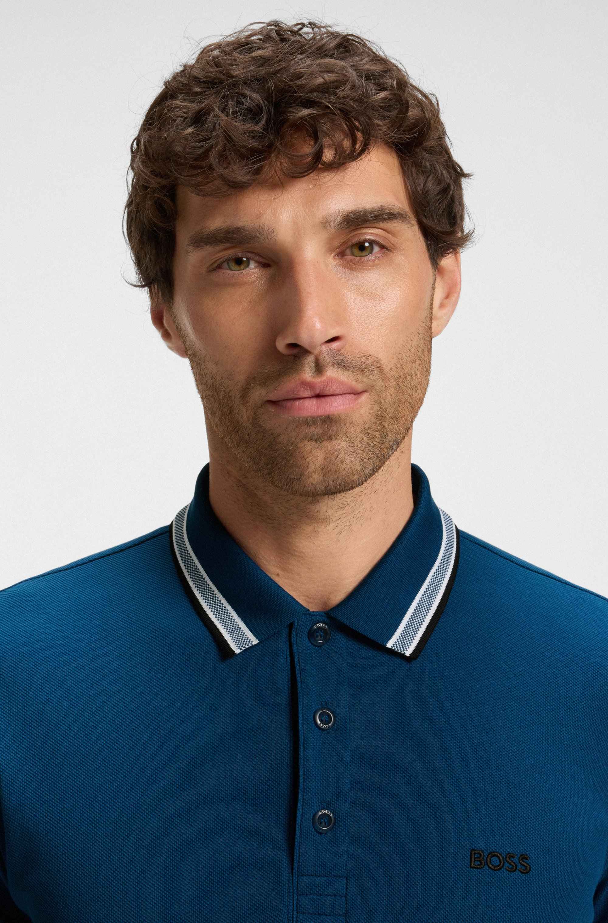 Paddy polo shirt in cotton piqué