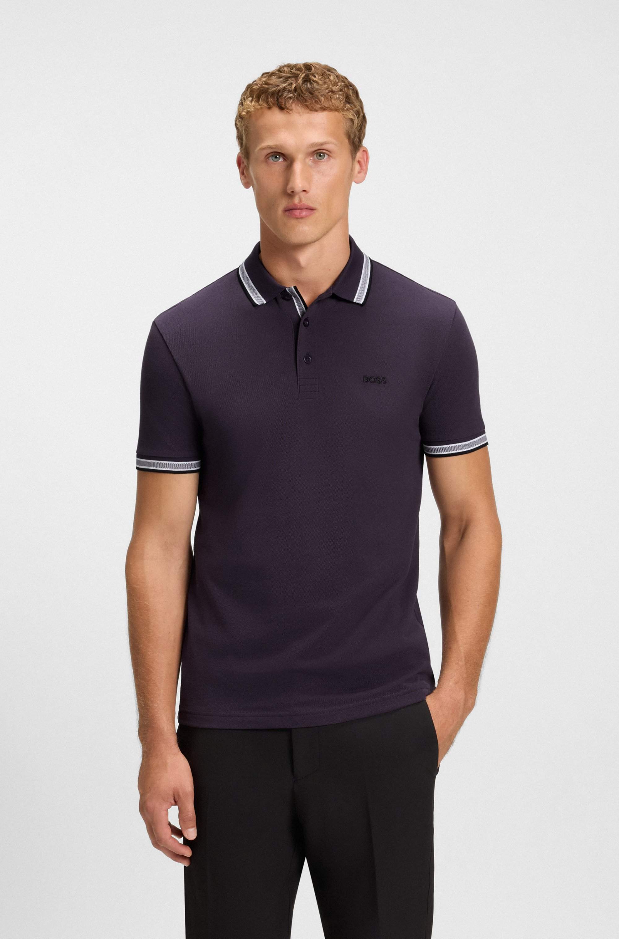 Paddy polo shirt in cotton piqué