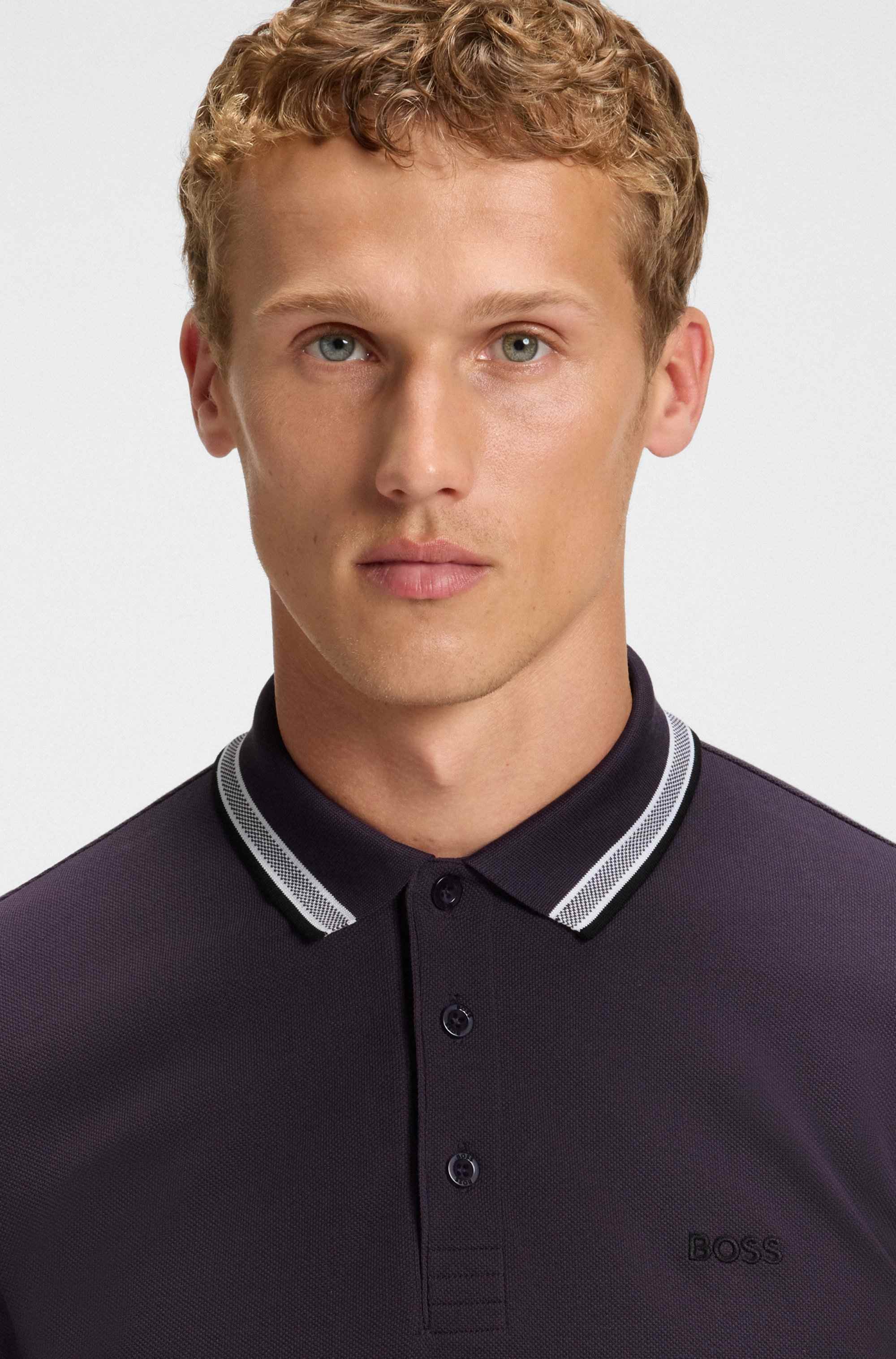 Paddy polo shirt in cotton piqué