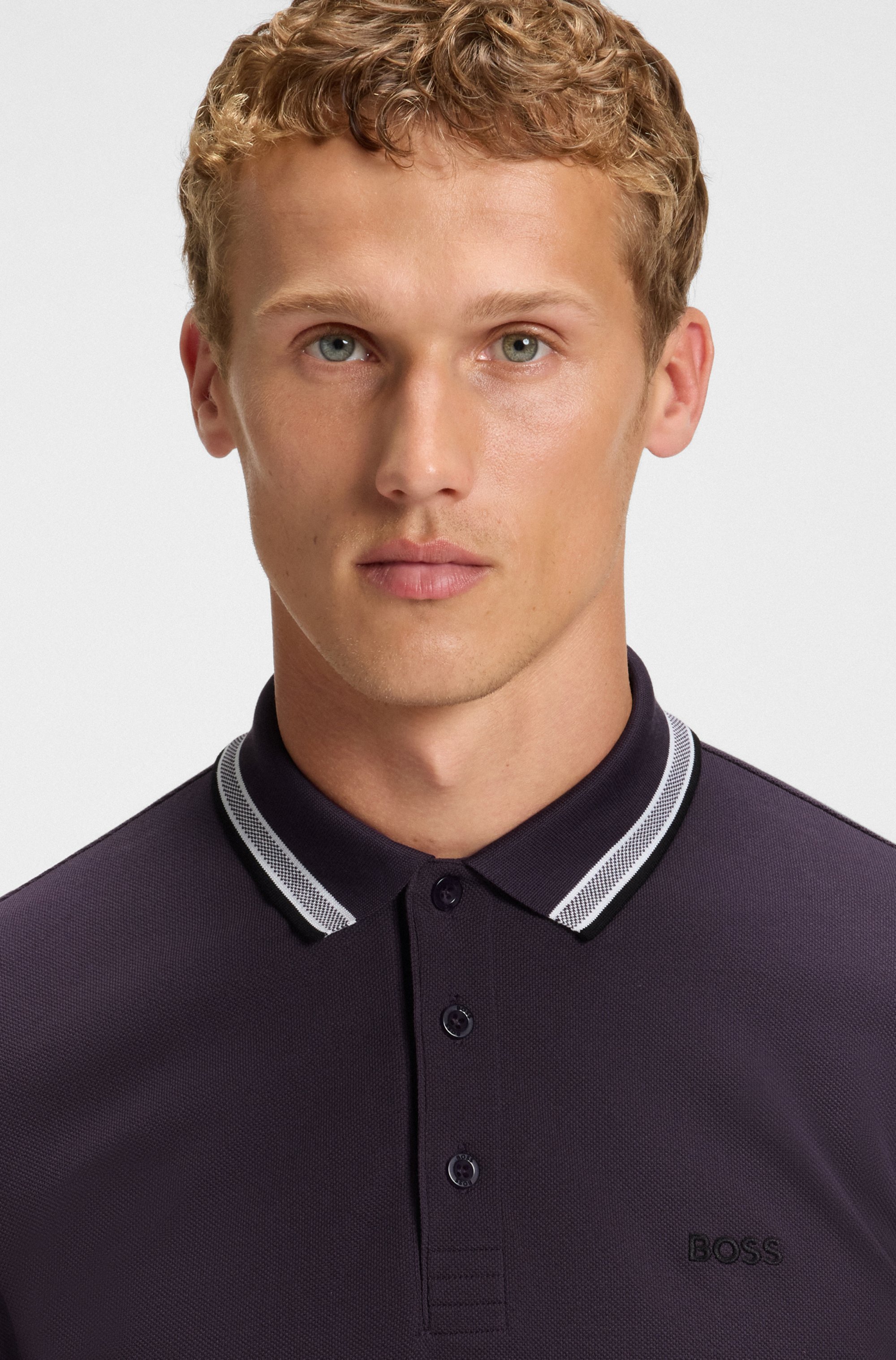 Paddy polo shirt in cotton piqué