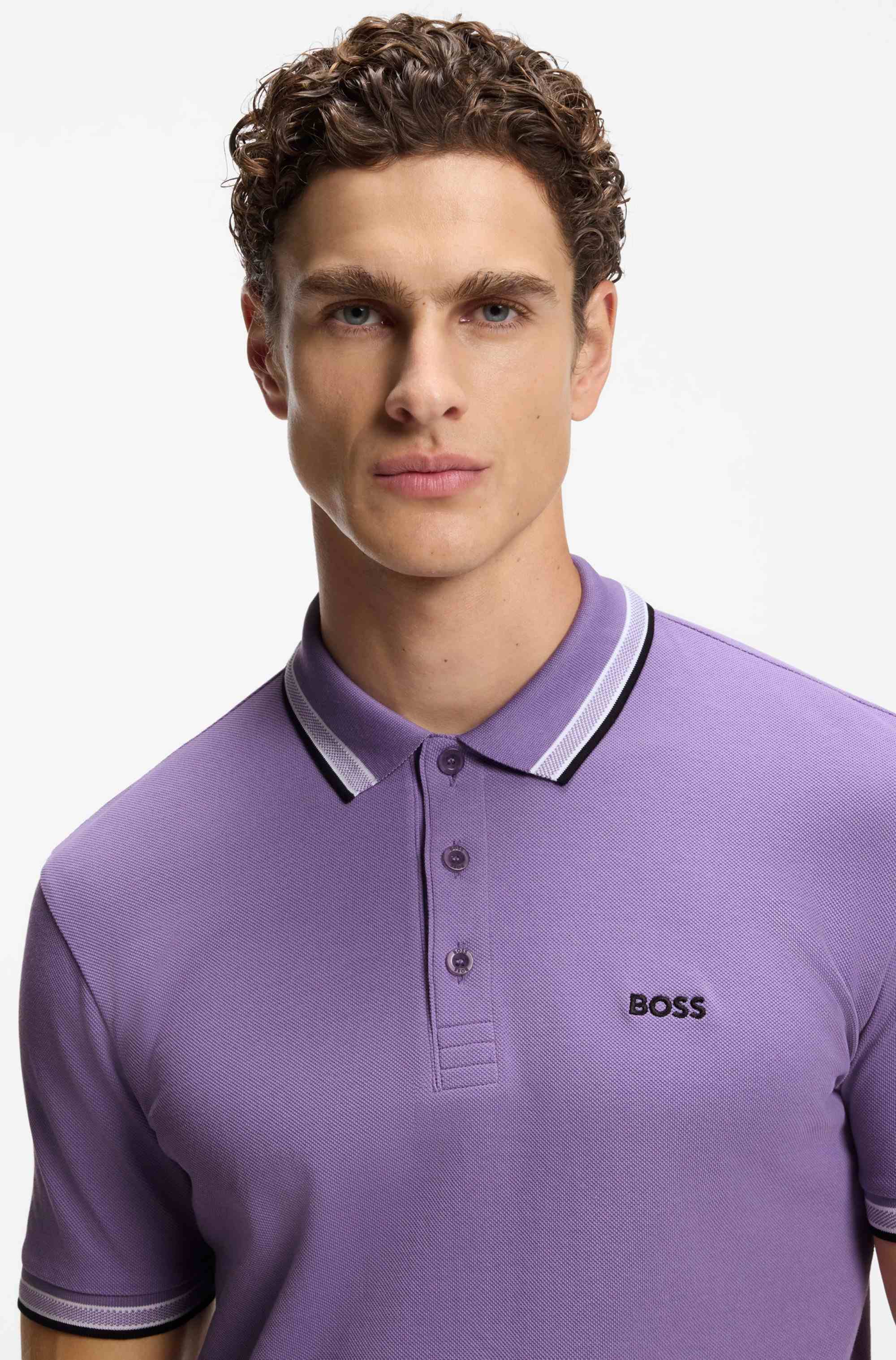 Paddy polo shirt in cotton piqué