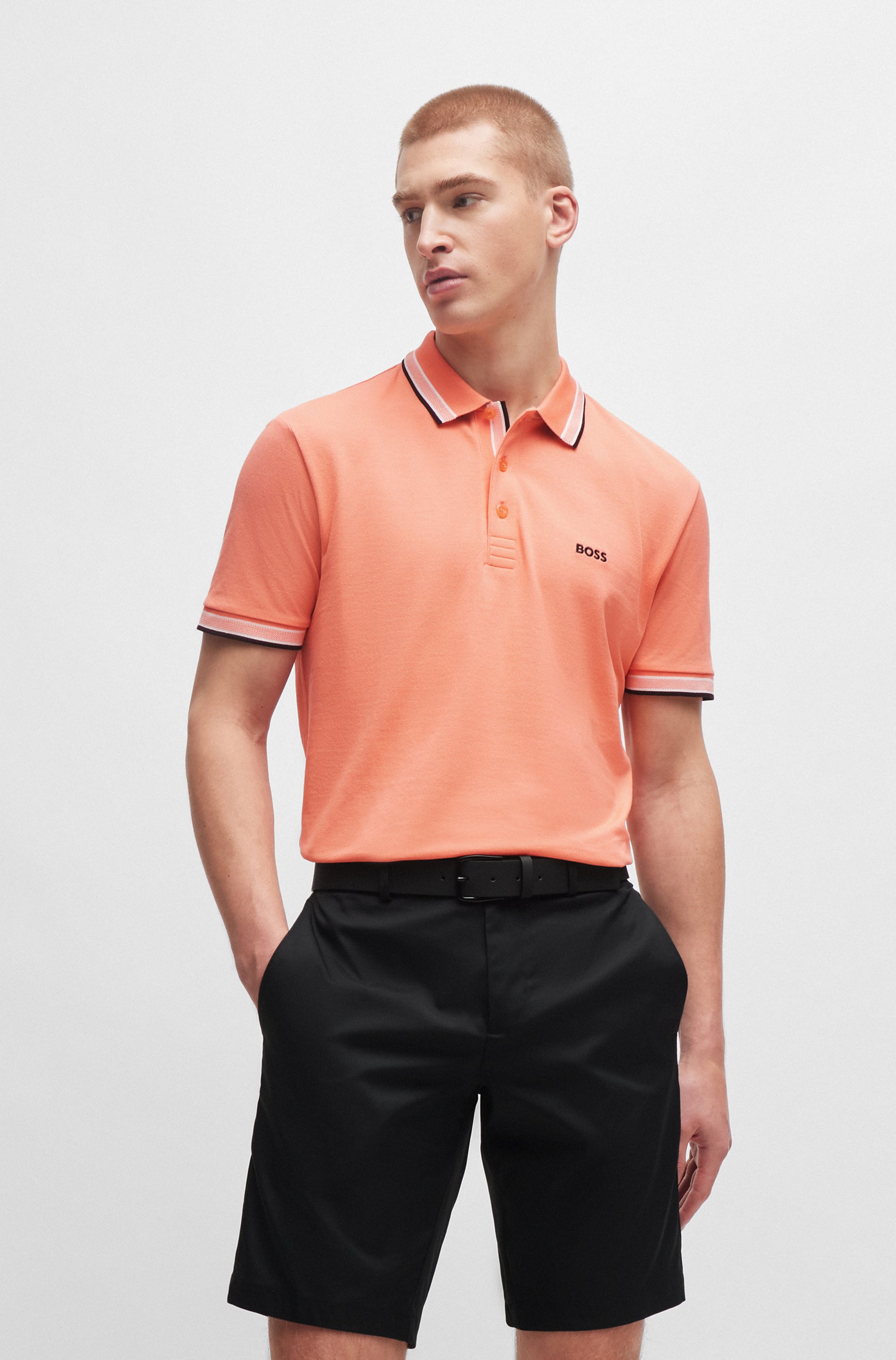 Paddy polo shirt in cotton piqué