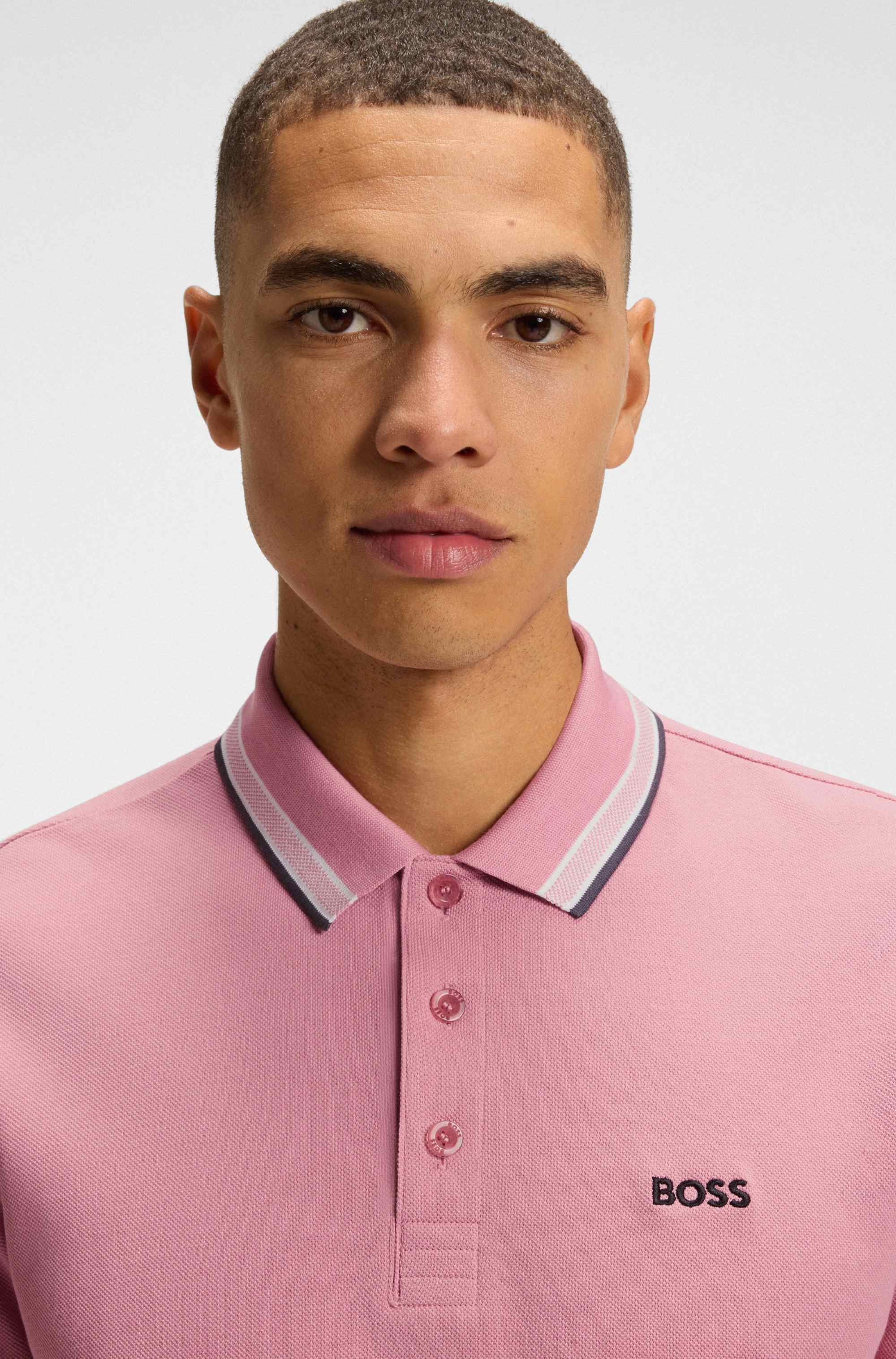 Paddy polo shirt in cotton piqué