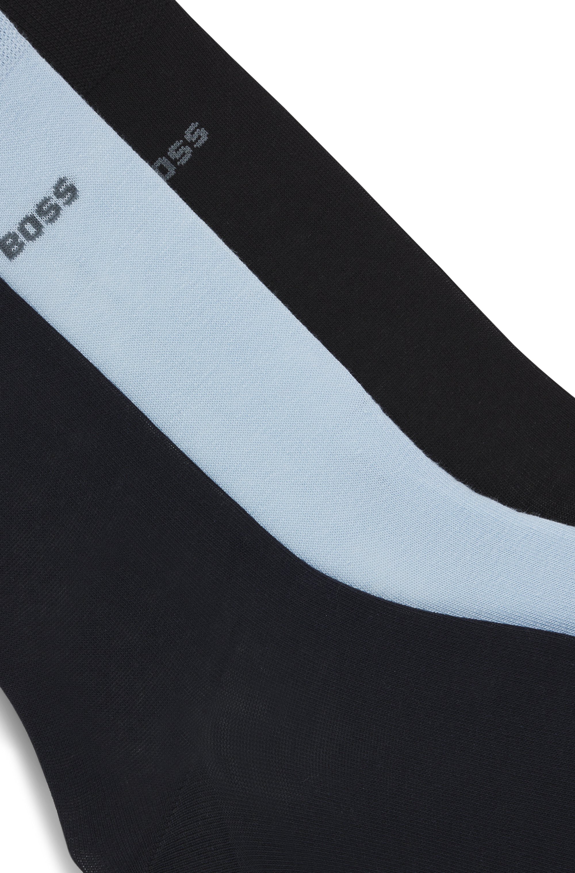 Three-pack of regular-length cotton-blend socks
