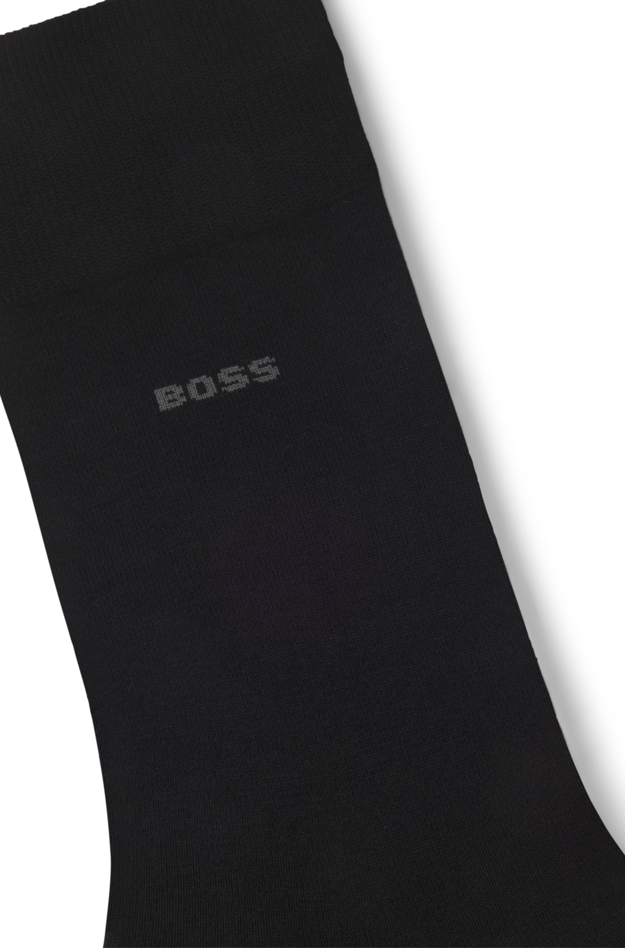 Regular-length socks in stretch cotton